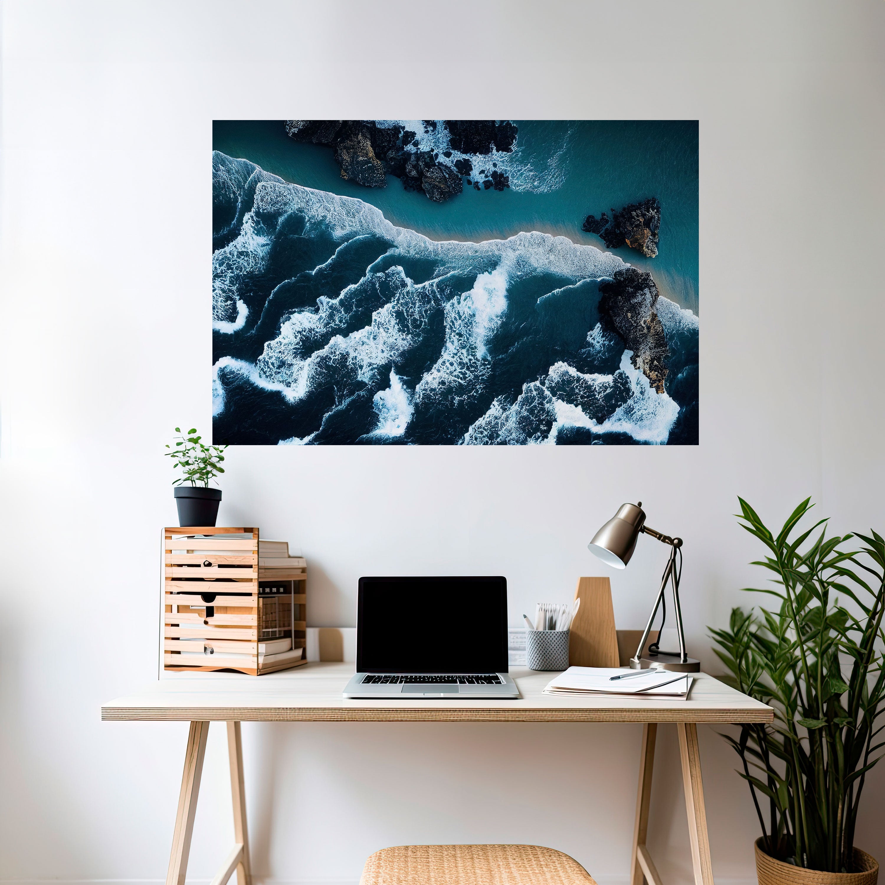 COSMIC COASTLINE Naklejka/Plakat poziomy
