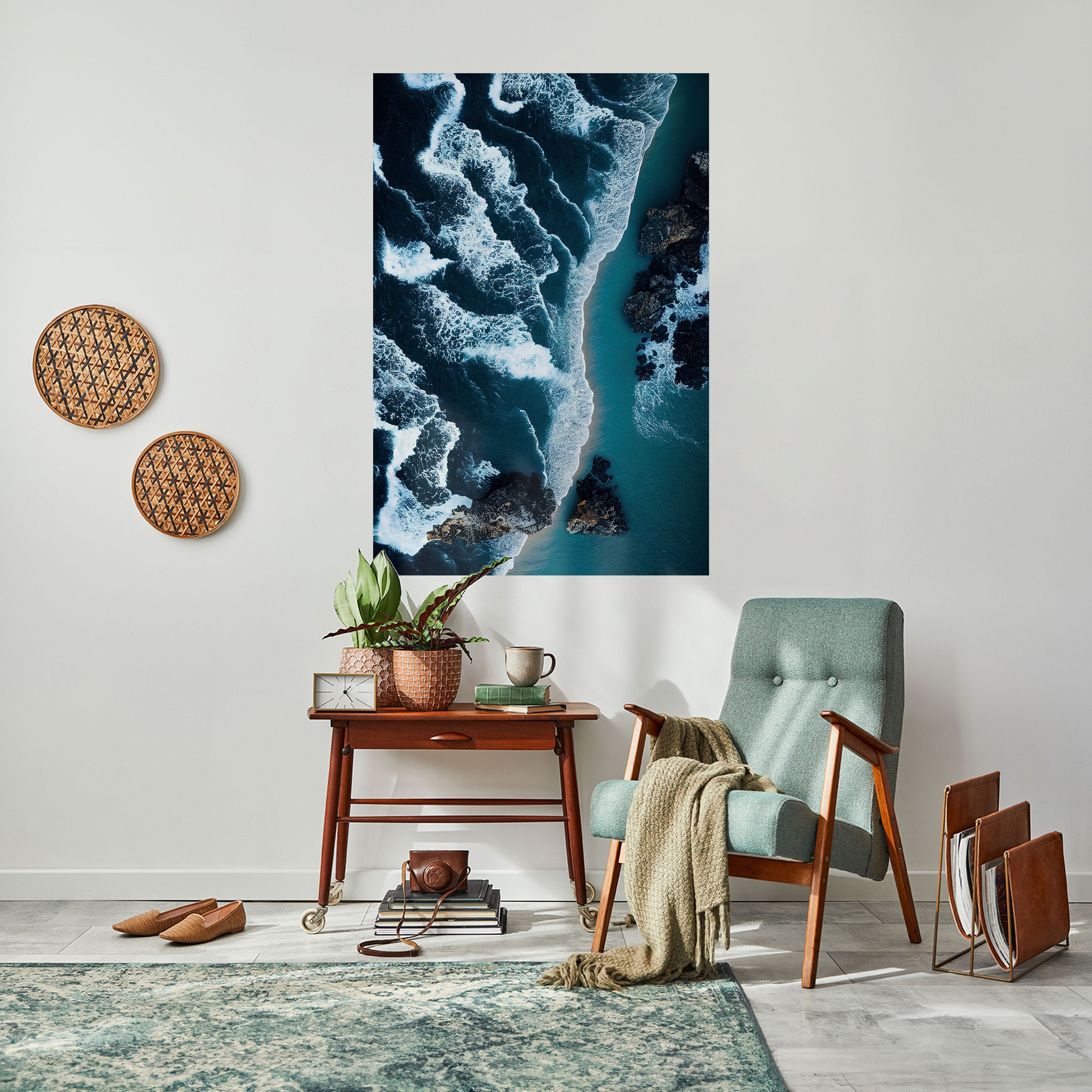 COSMIC COASTLINE Naklejka/Plakat pionowy