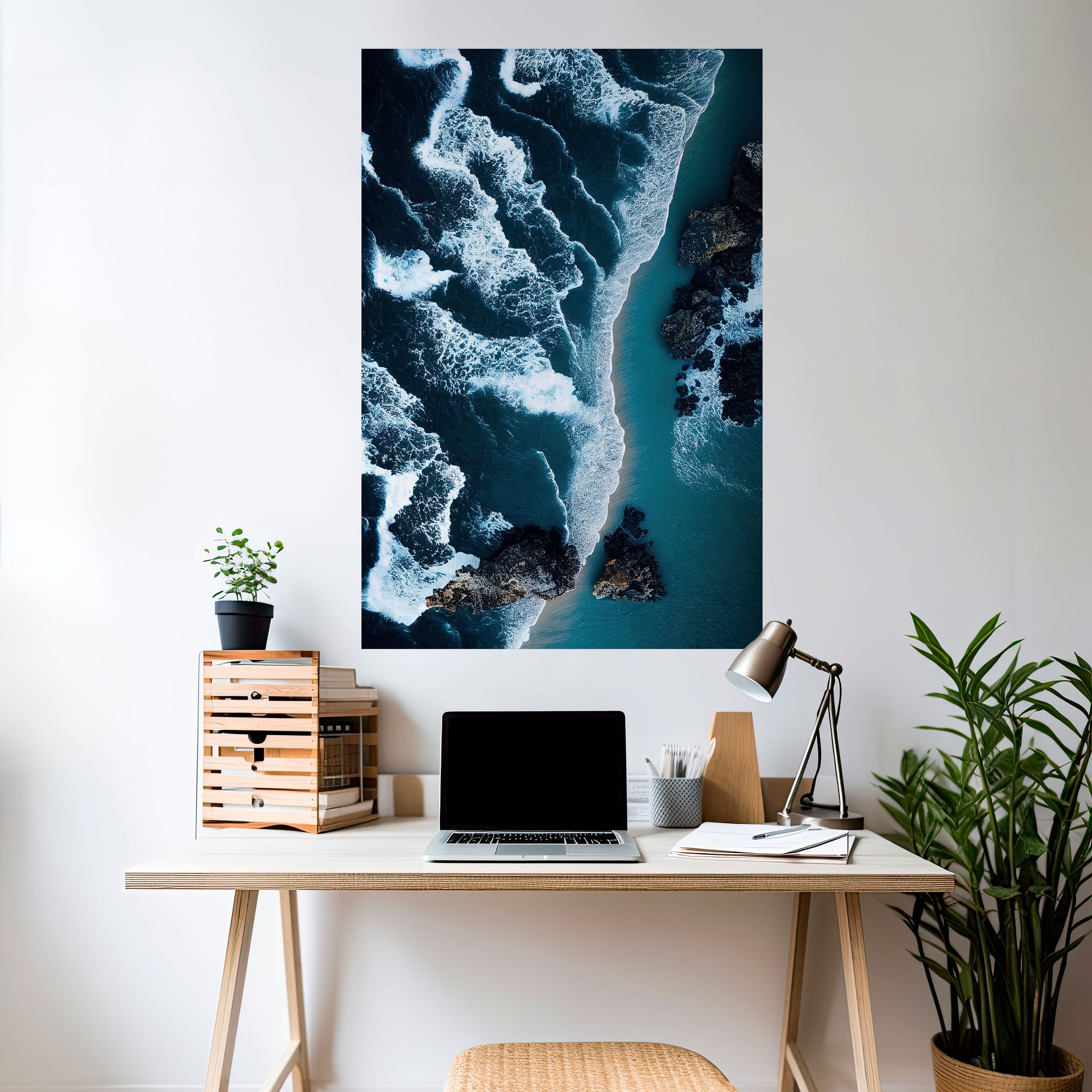 COSMIC COASTLINE Naklejka/Plakat pionowy
