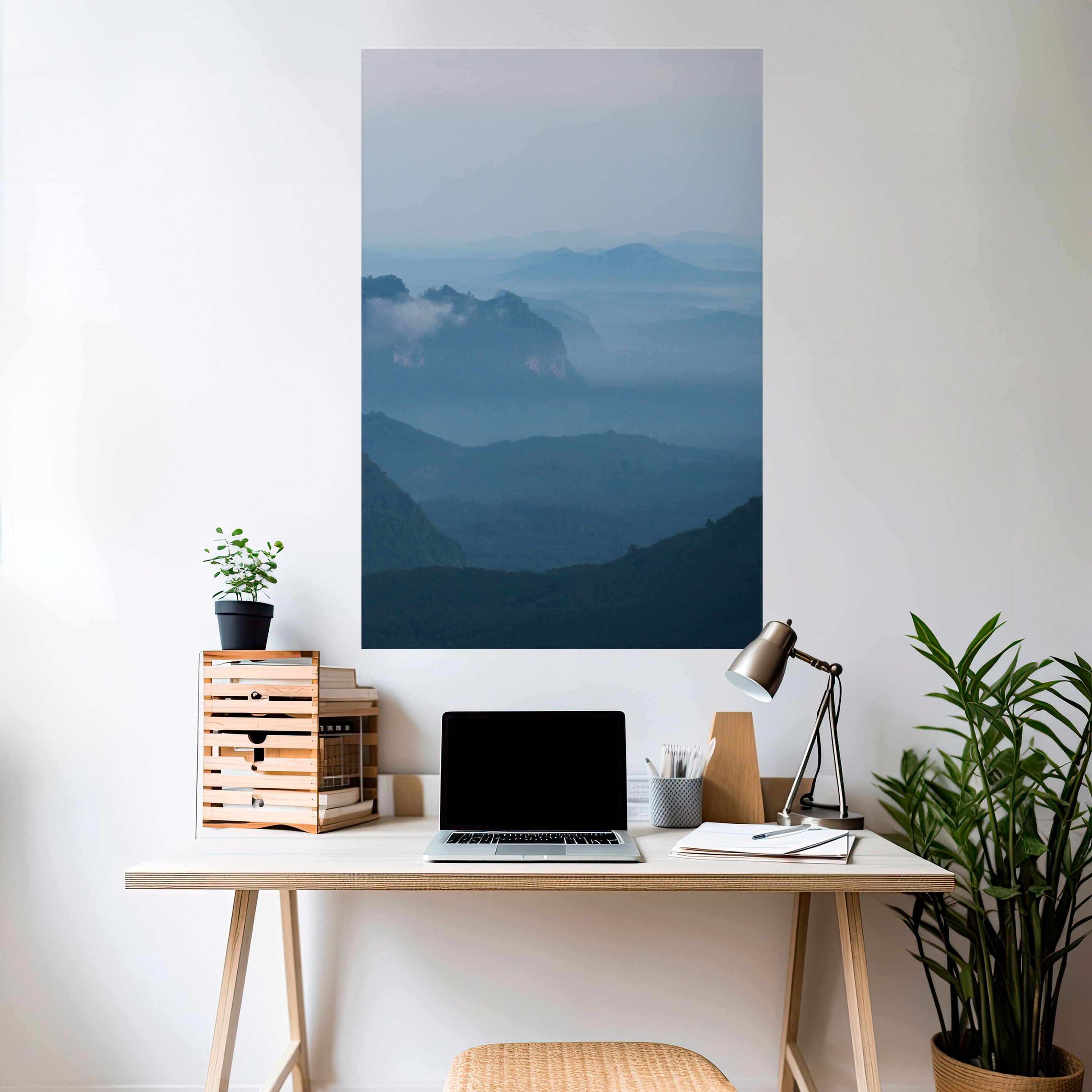 MISTY MOUNTAIN WHISPER Naklejka/Plakat pionowy