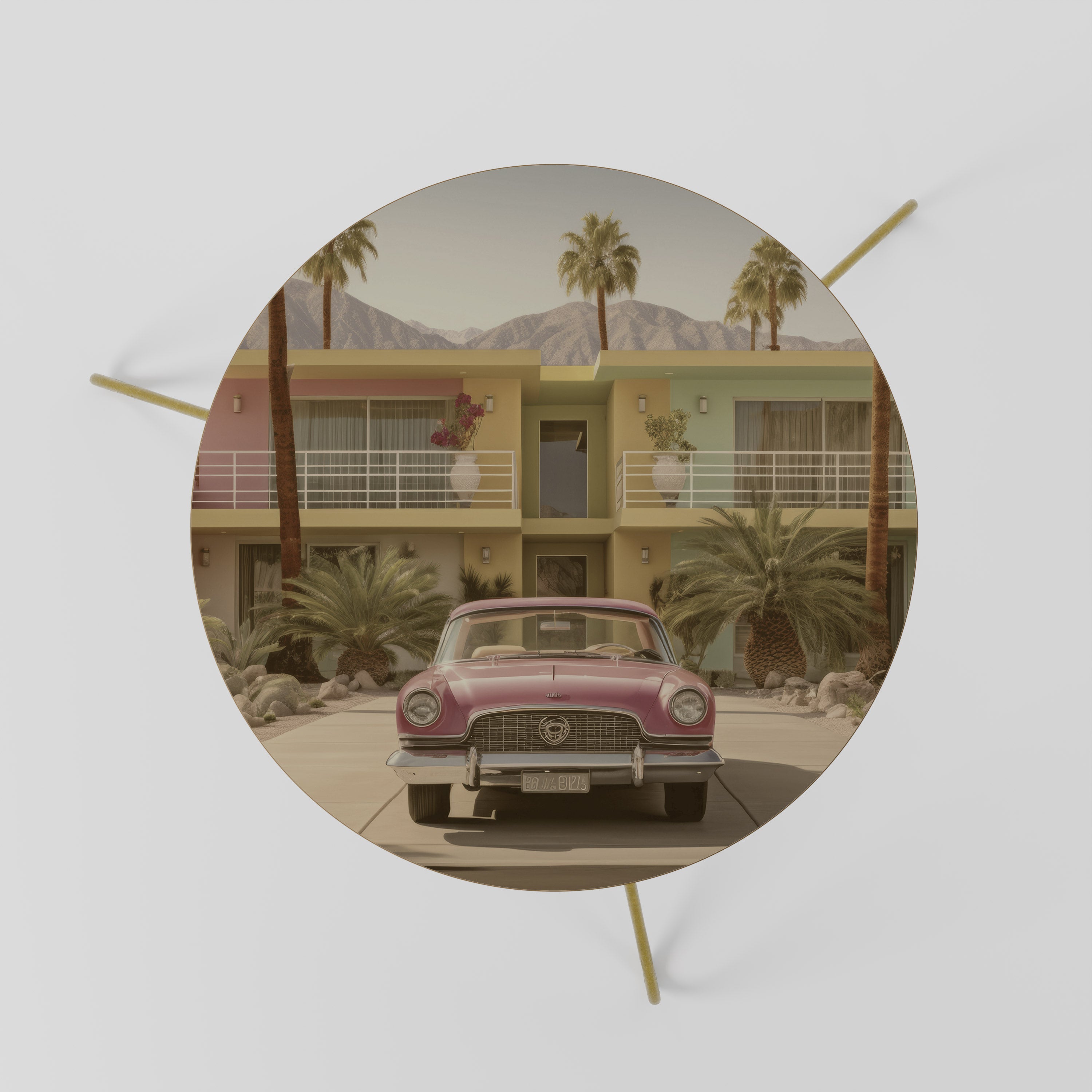 CALIFORNIAN STYLE Stolik kawowy mały