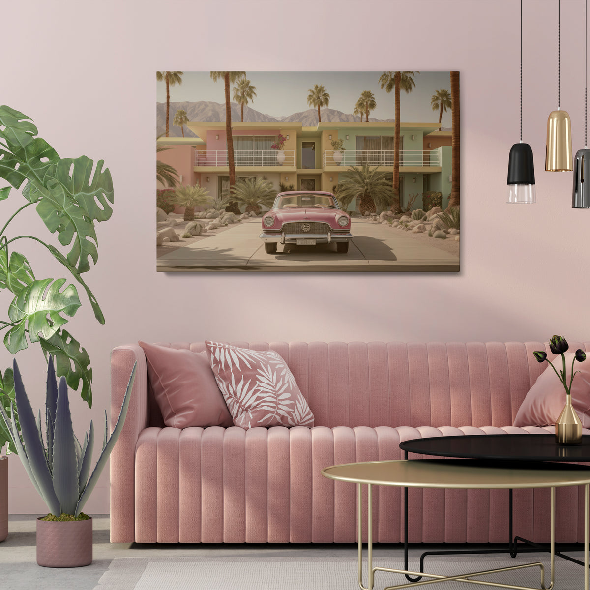 CALIFORNIAN STYLE Poziomy obraz na płótnie