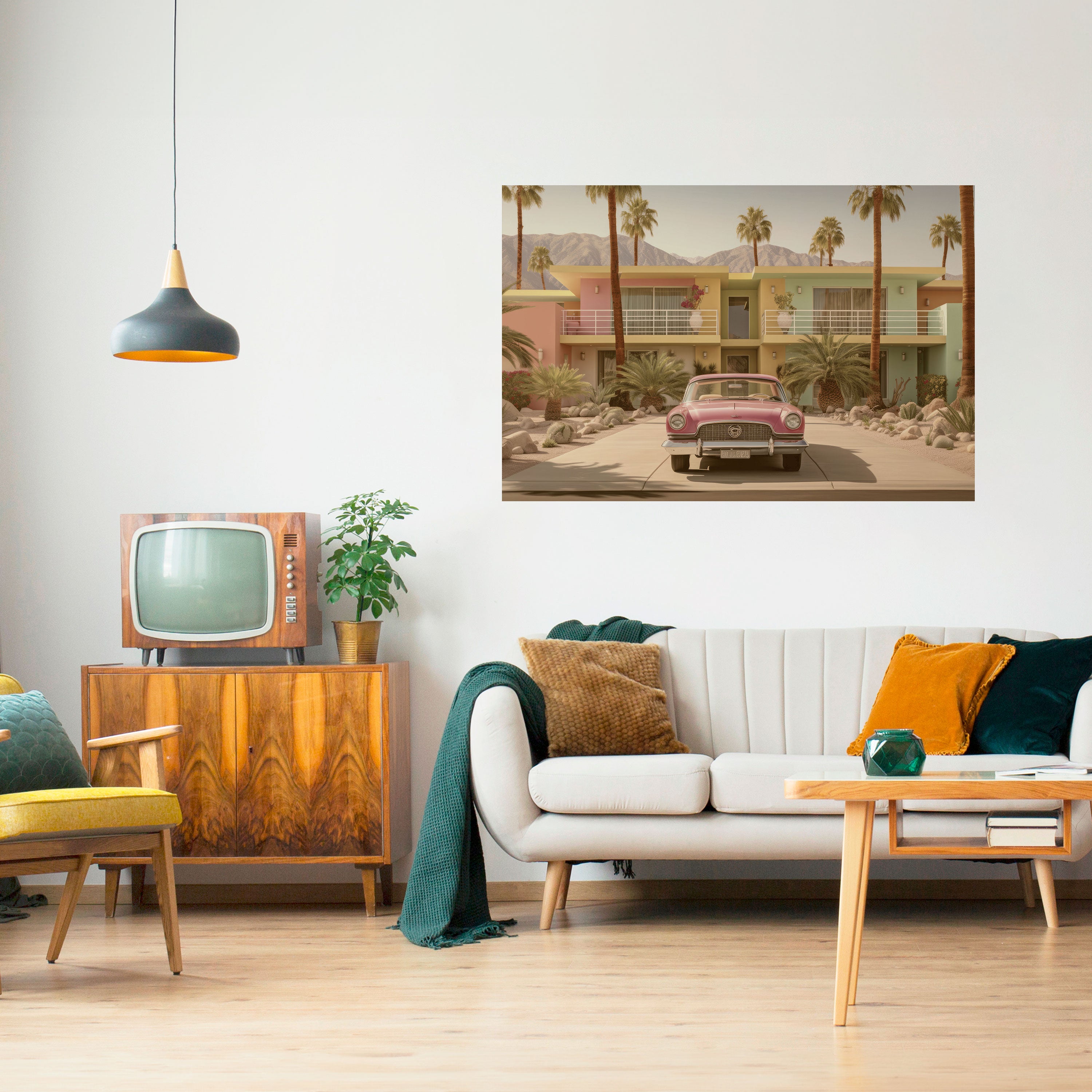 CALIFORNIAN STYLE Naklejka/Plakat poziomy