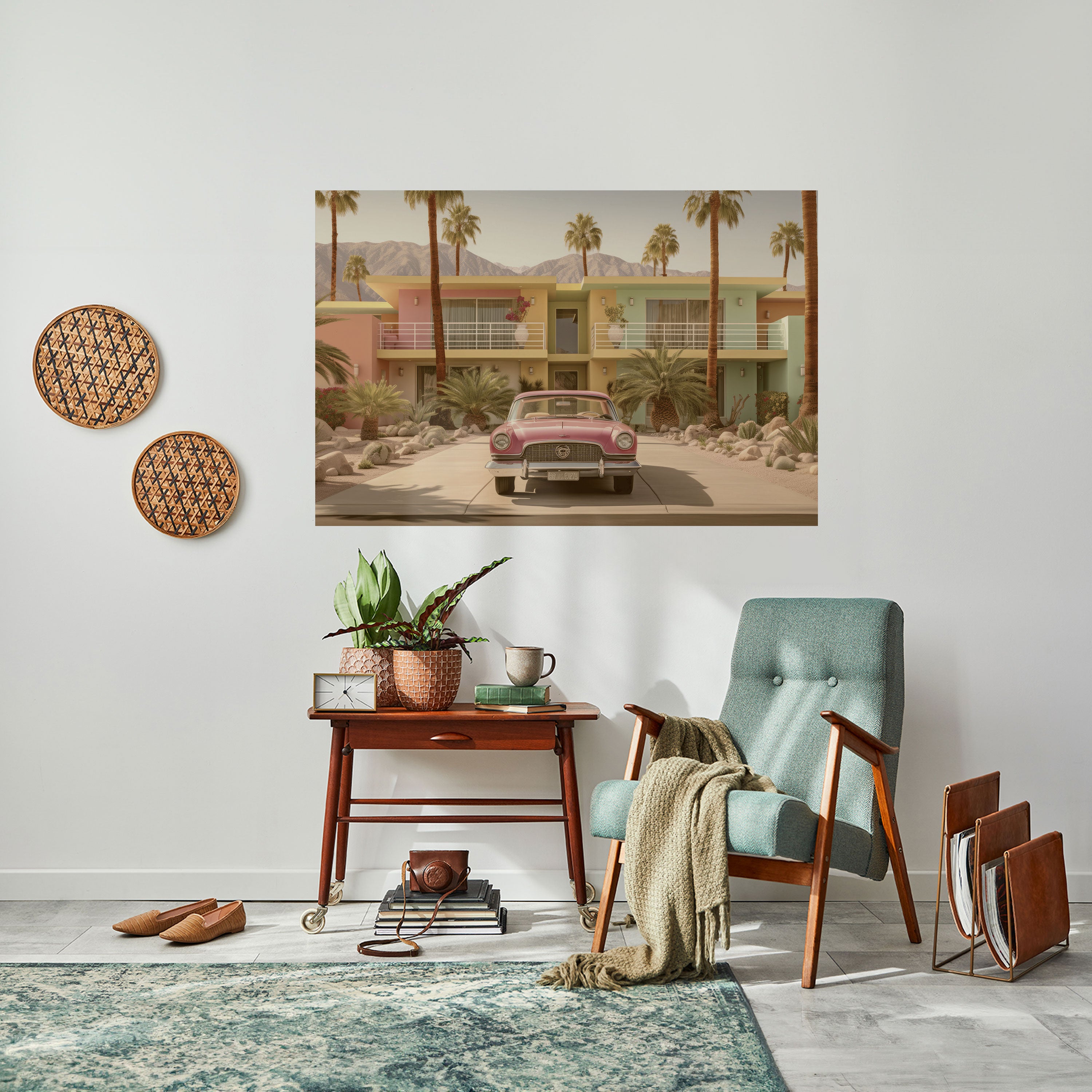 CALIFORNIAN STYLE Naklejka/Plakat poziomy