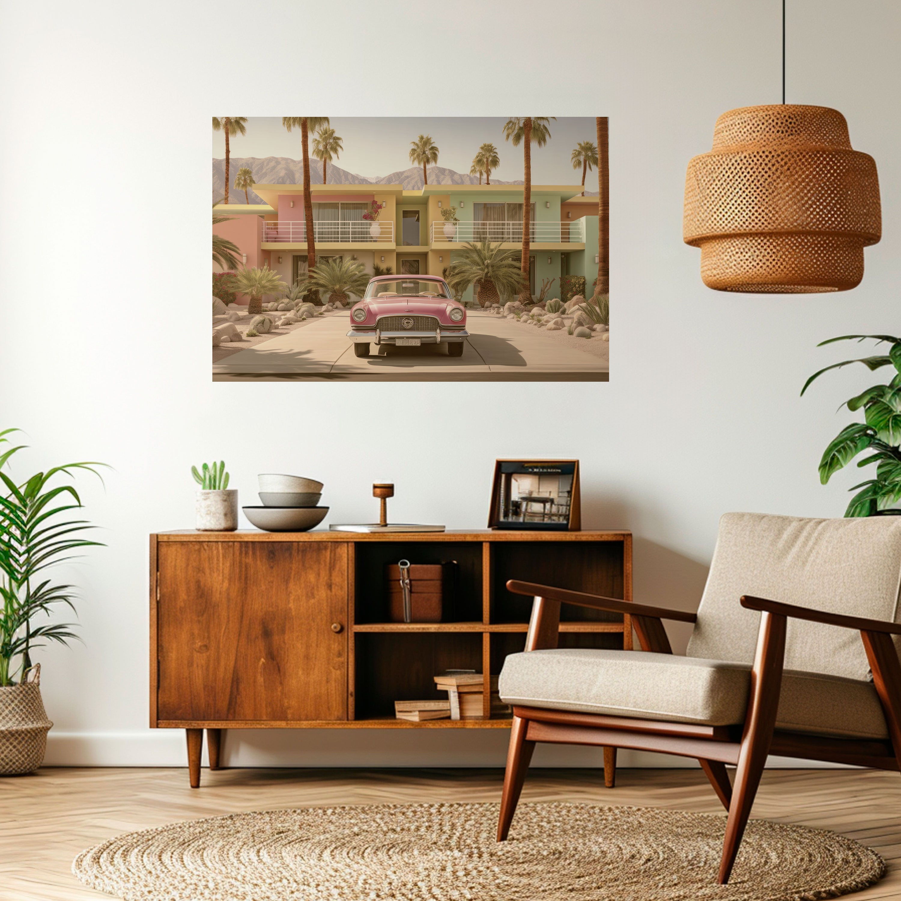 CALIFORNIAN STYLE Naklejka/Plakat poziomy