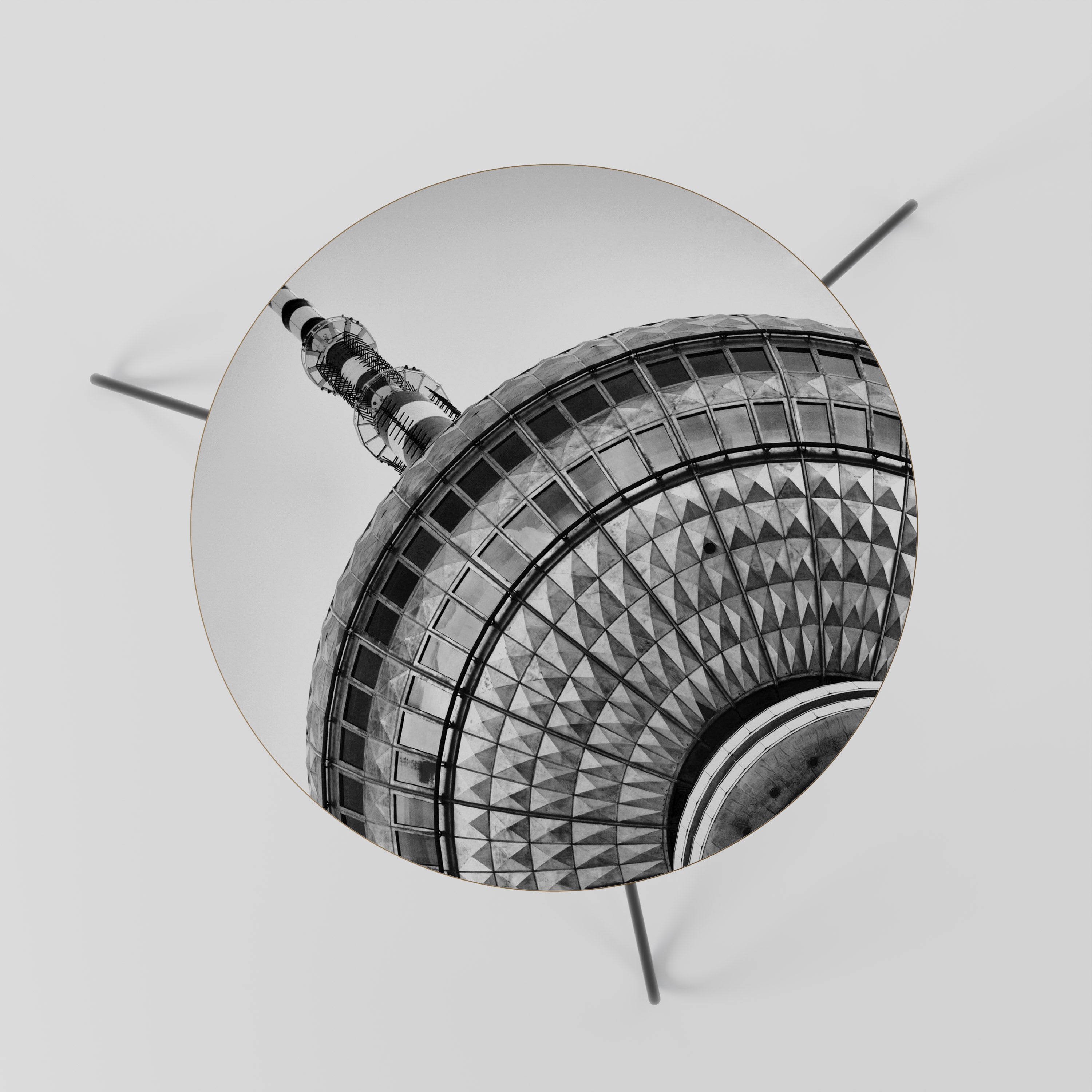 BERLINER FERNSEHTURM Stolik kawowy mały