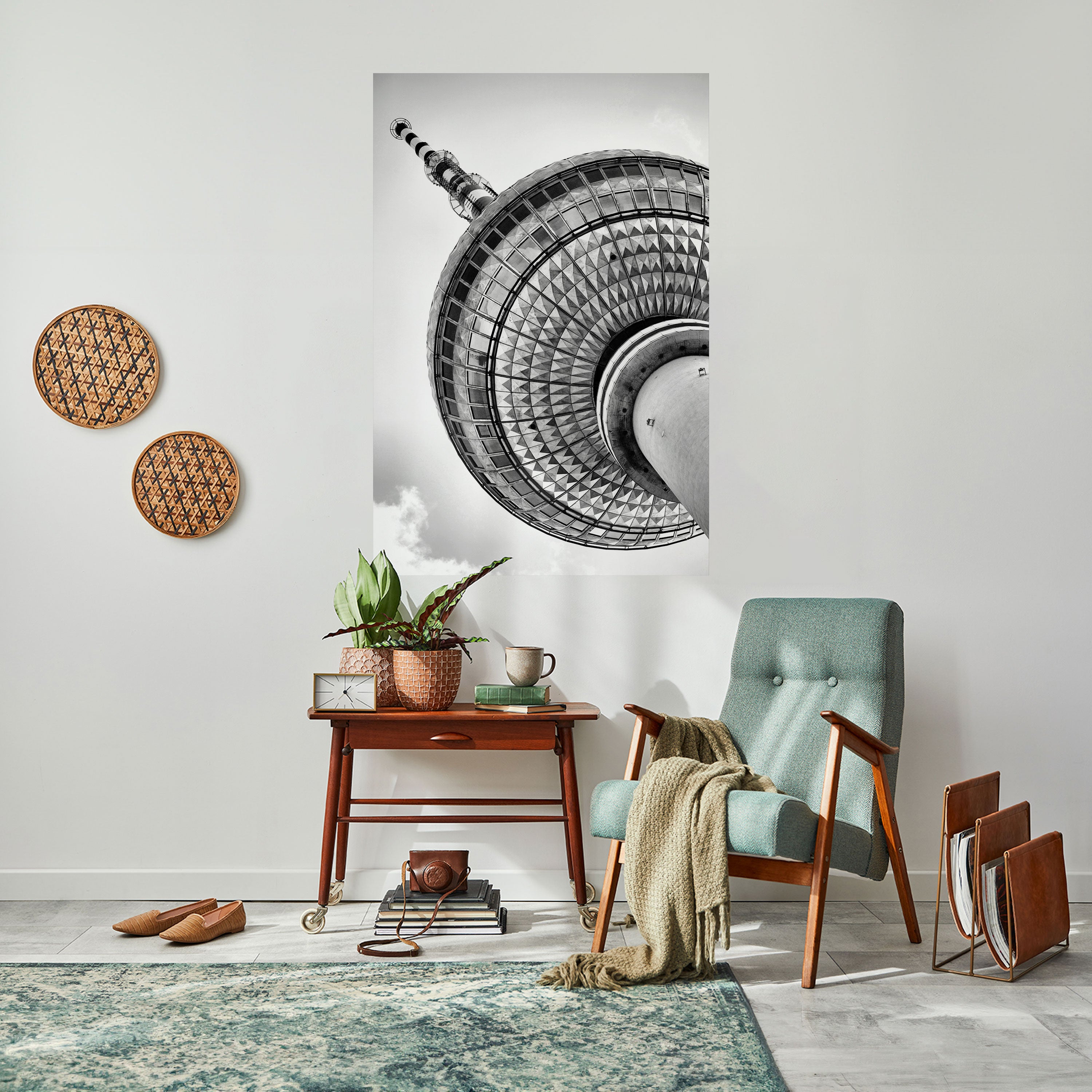 BERLINER FERNSEHTURM Naklejka/Plakat pionowy