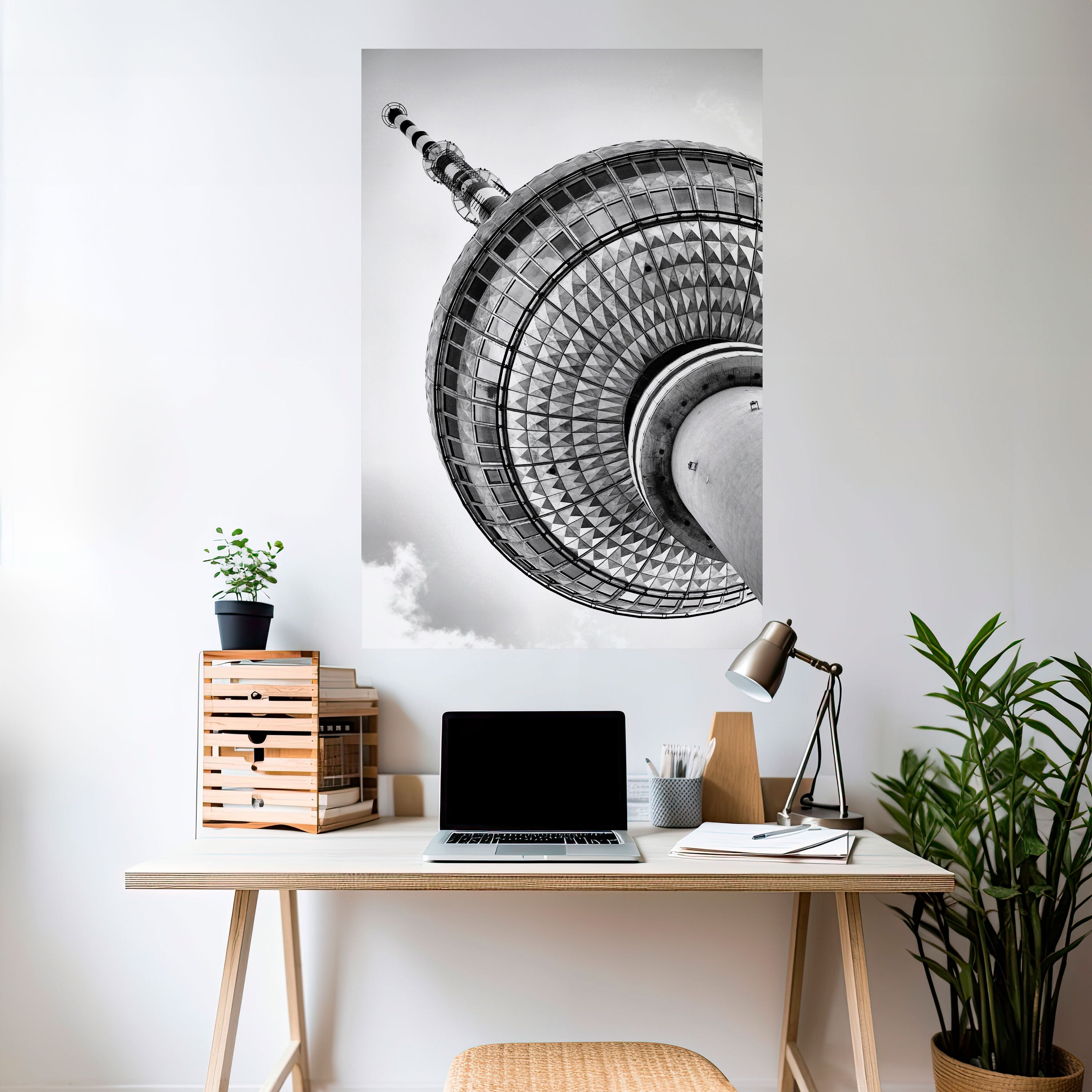 BERLINER FERNSEHTURM Naklejka/Plakat pionowy