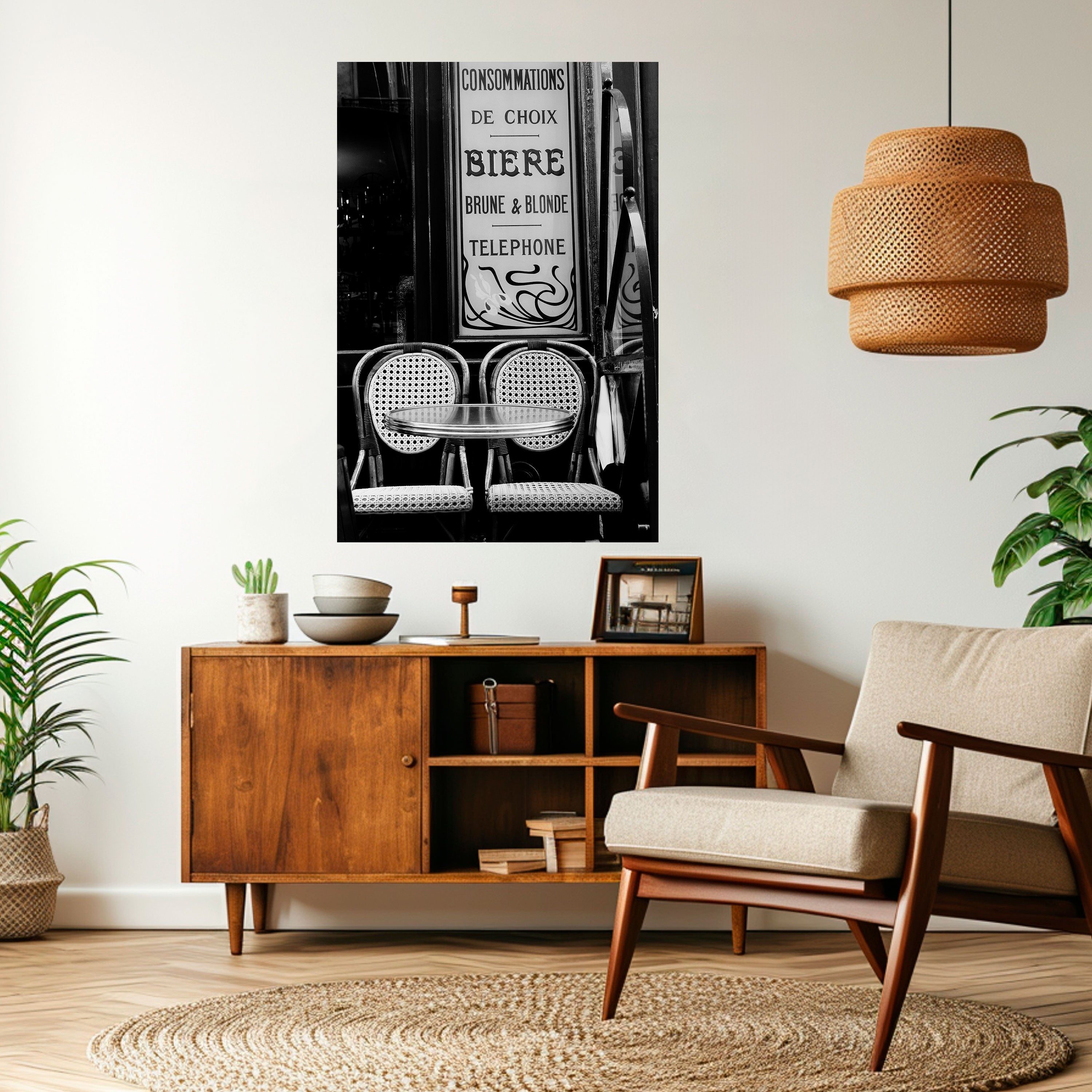 BISTRO VIBRATIONS Naklejka/Plakat pionowy