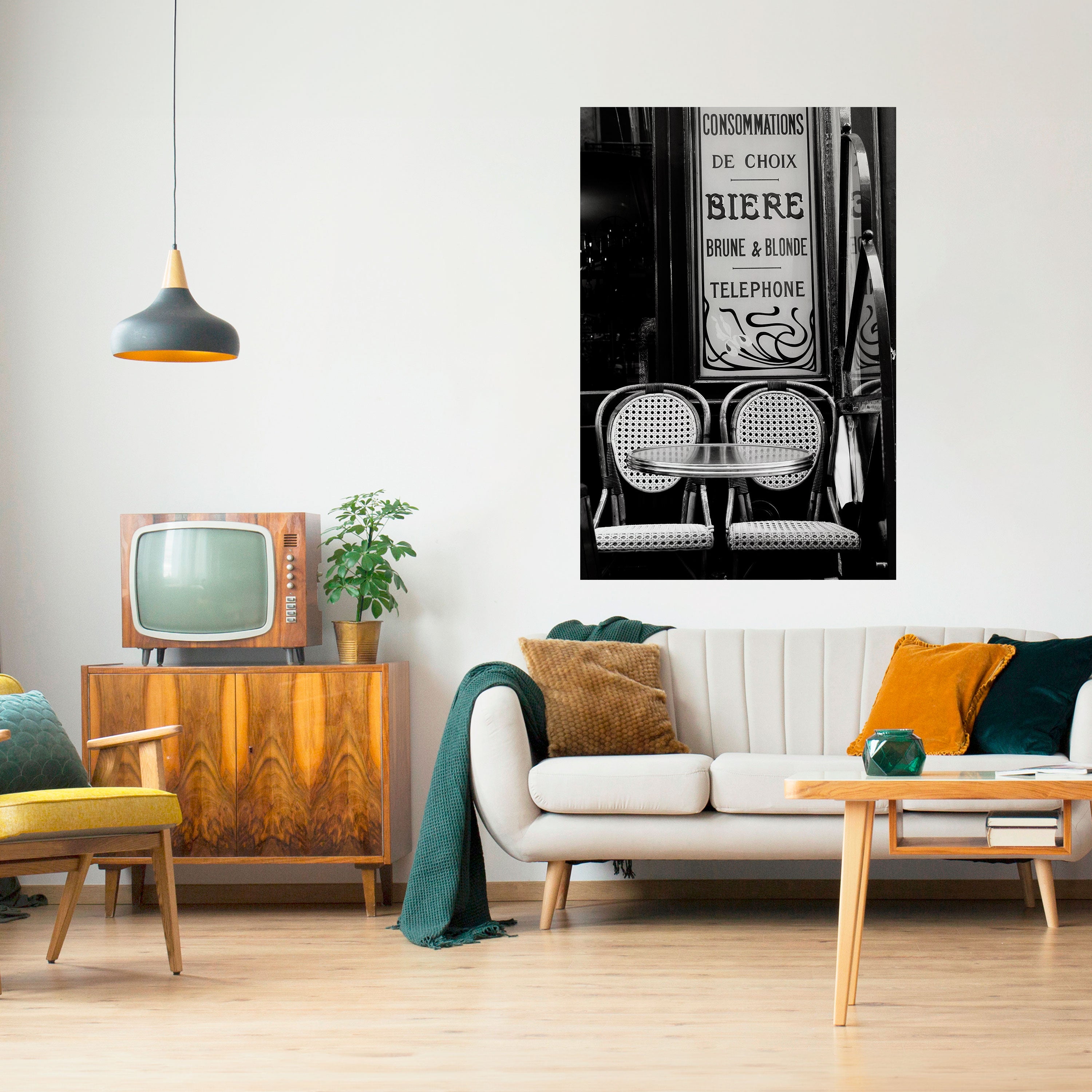 BISTRO VIBRATIONS Naklejka/Plakat pionowy