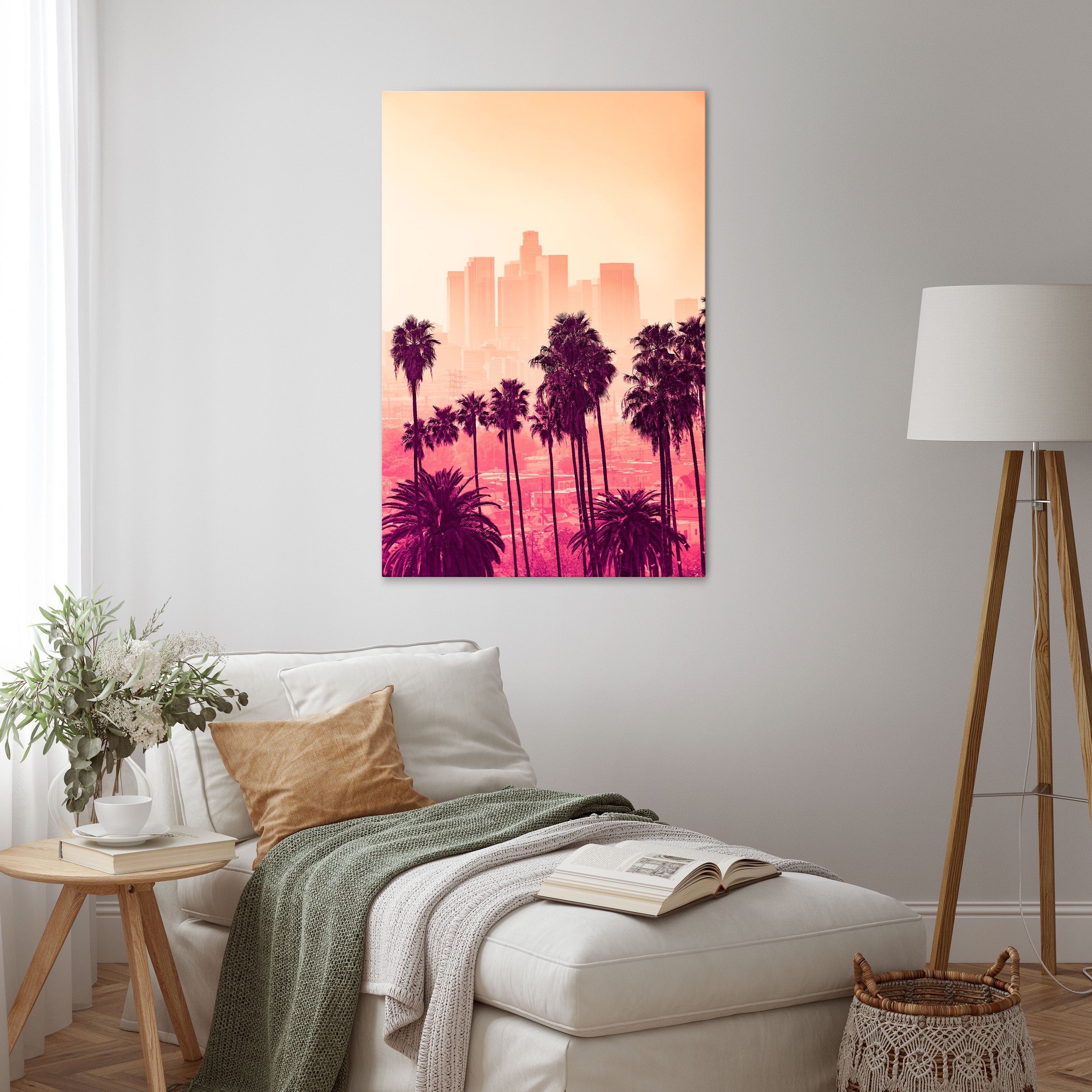 PALM SHADE DREAMSCAPE Pionowy obraz na płótnie