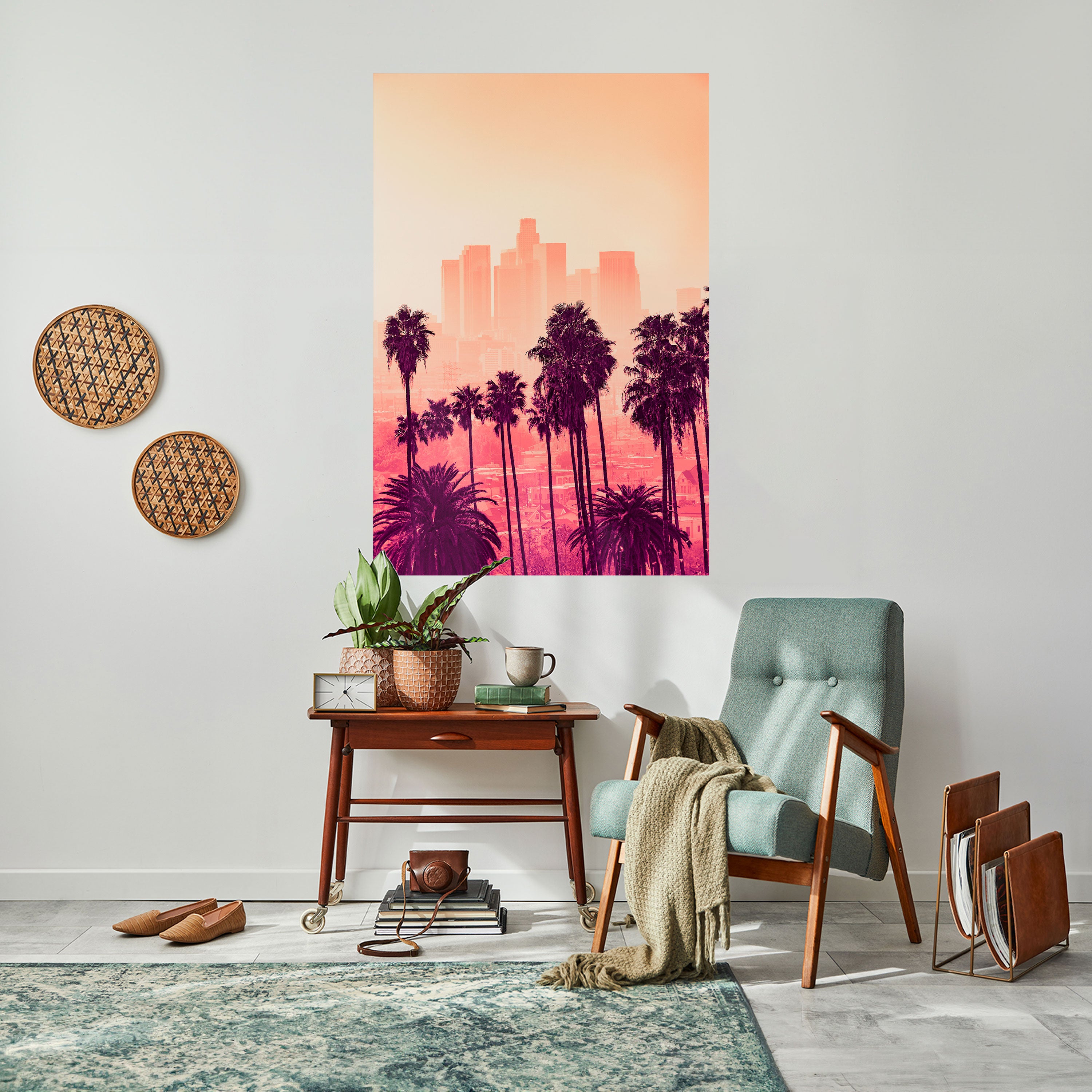 PALM SHADE DREAMSCAPE Naklejka/Plakat pionowy