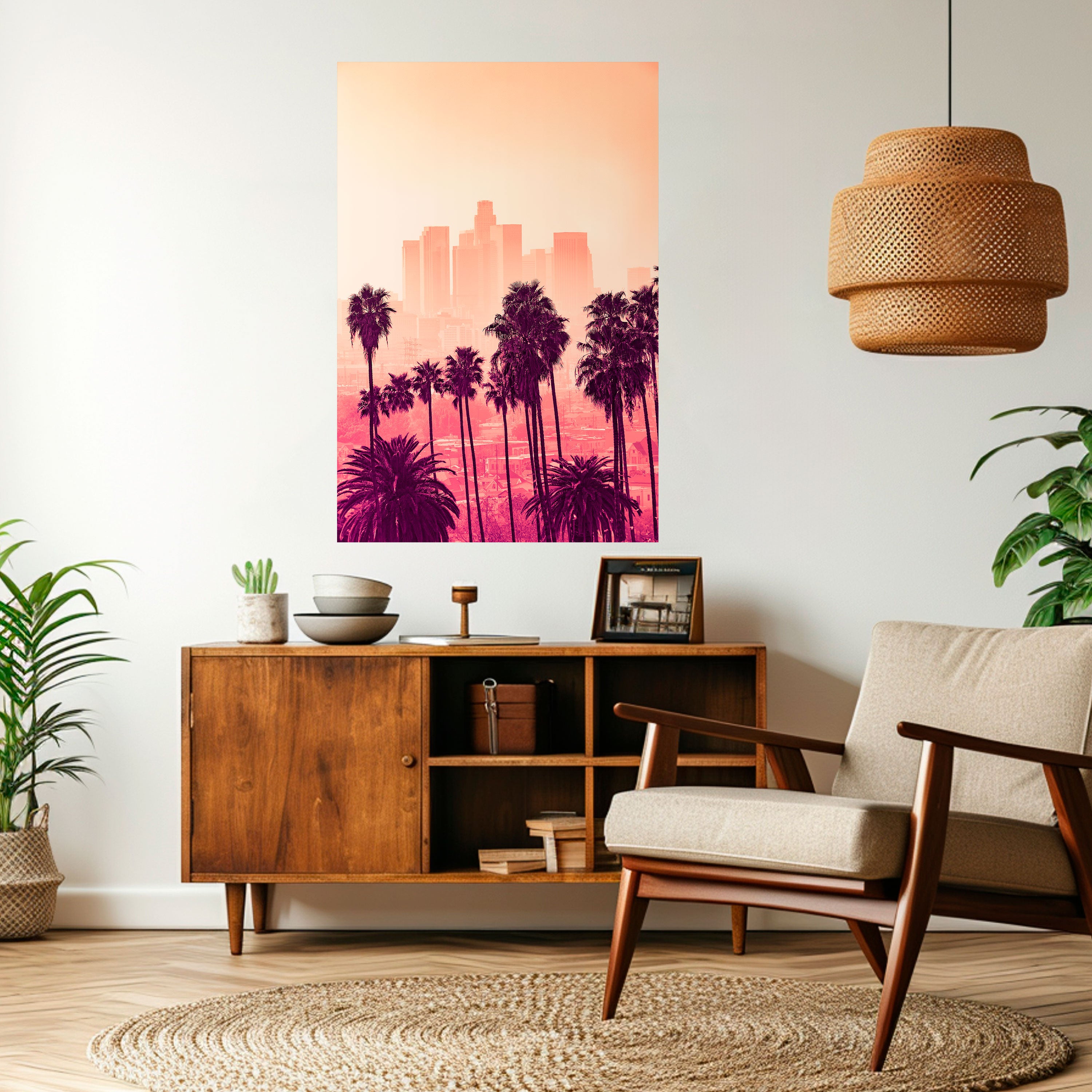 PALM SHADE DREAMSCAPE Naklejka/Plakat pionowy