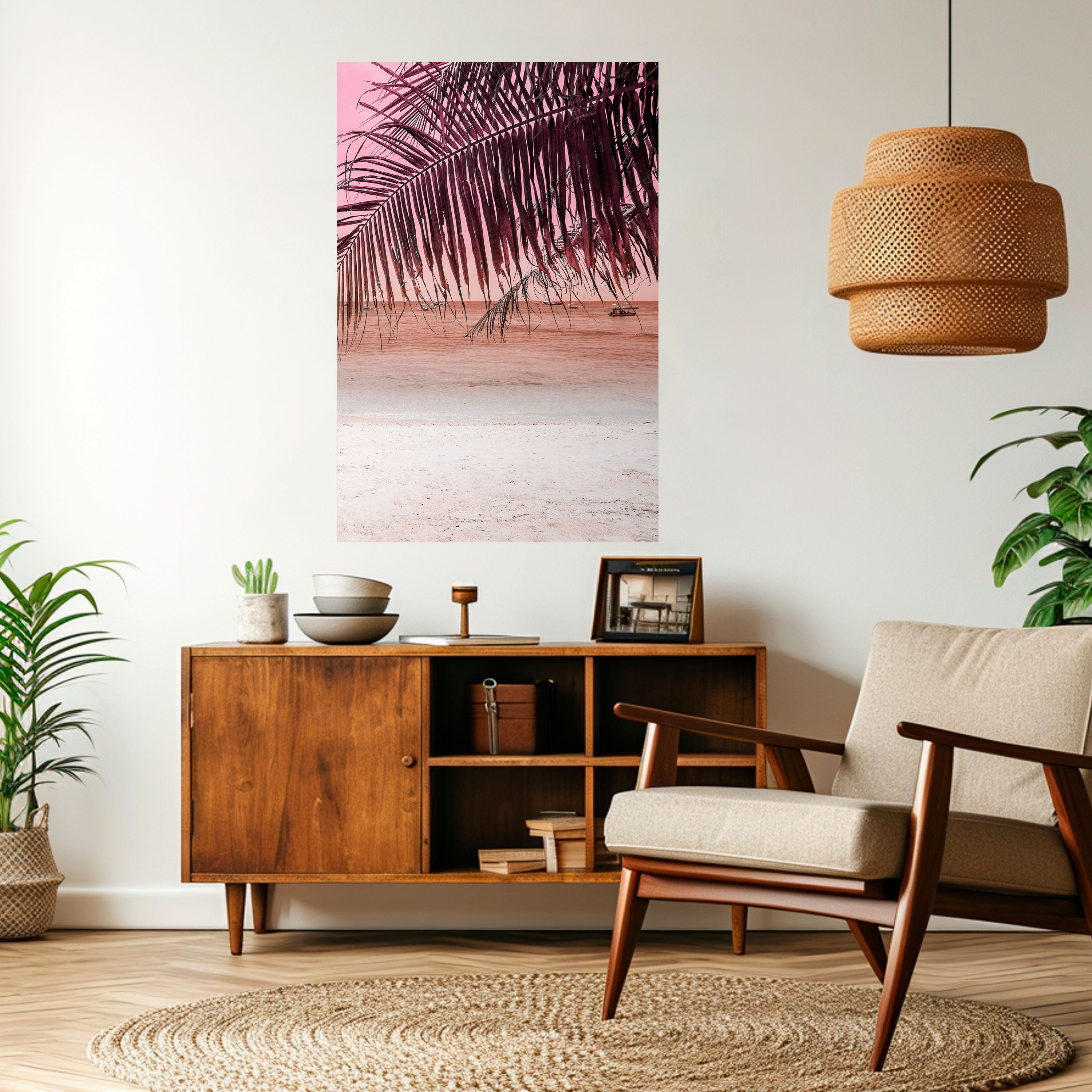 TROPICAL WHISPERS Naklejka/Plakat pionowy