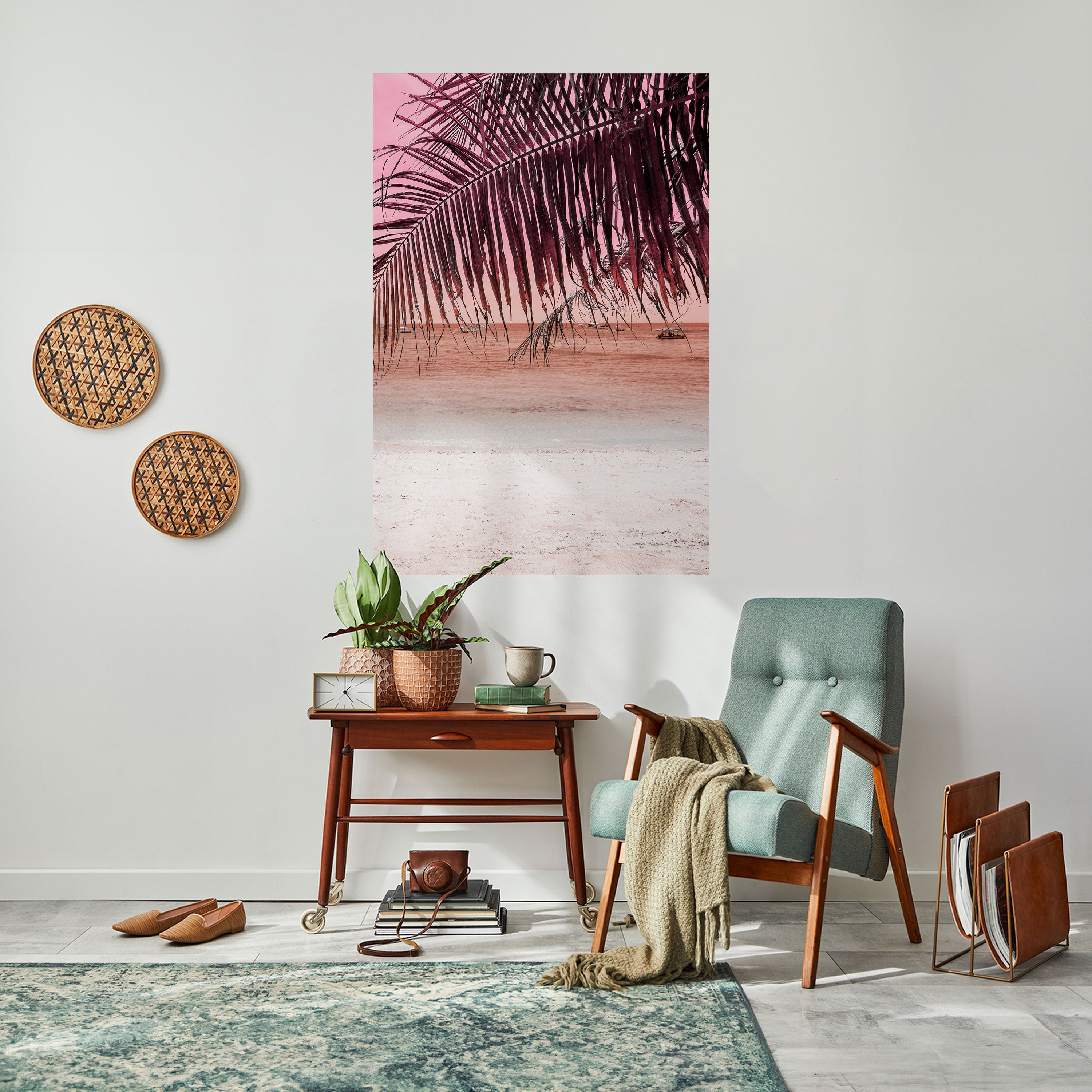 TROPICAL WHISPERS Naklejka/Plakat pionowy
