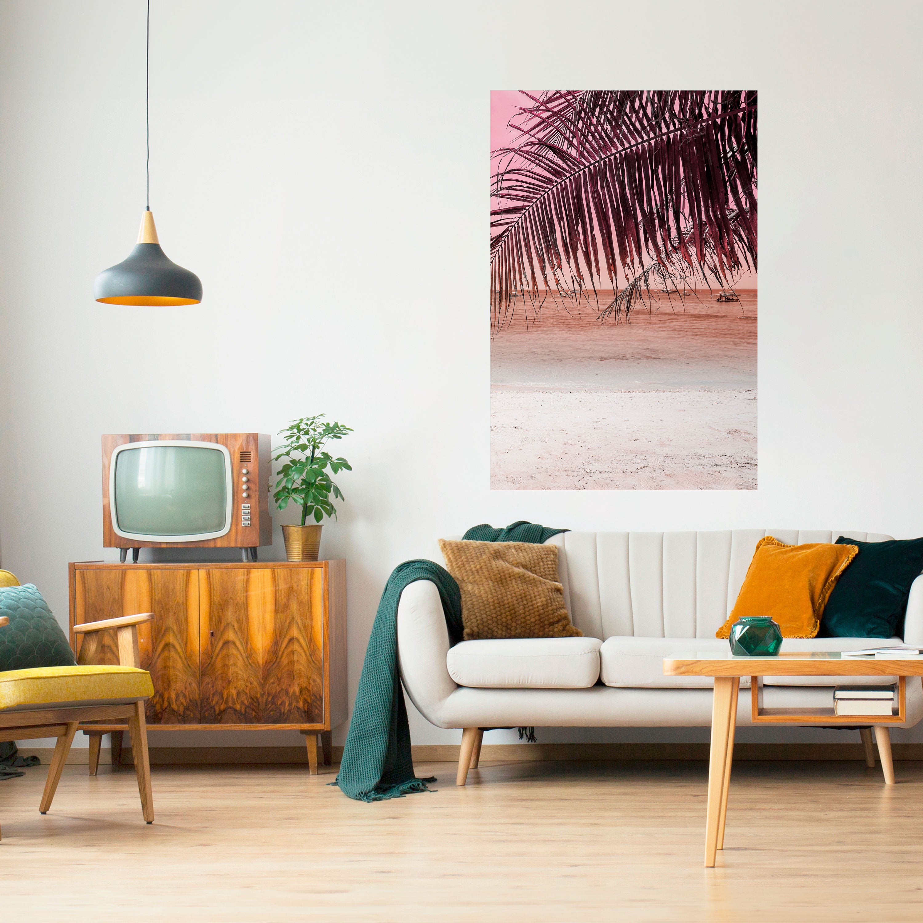 TROPICAL WHISPERS Naklejka/Plakat pionowy