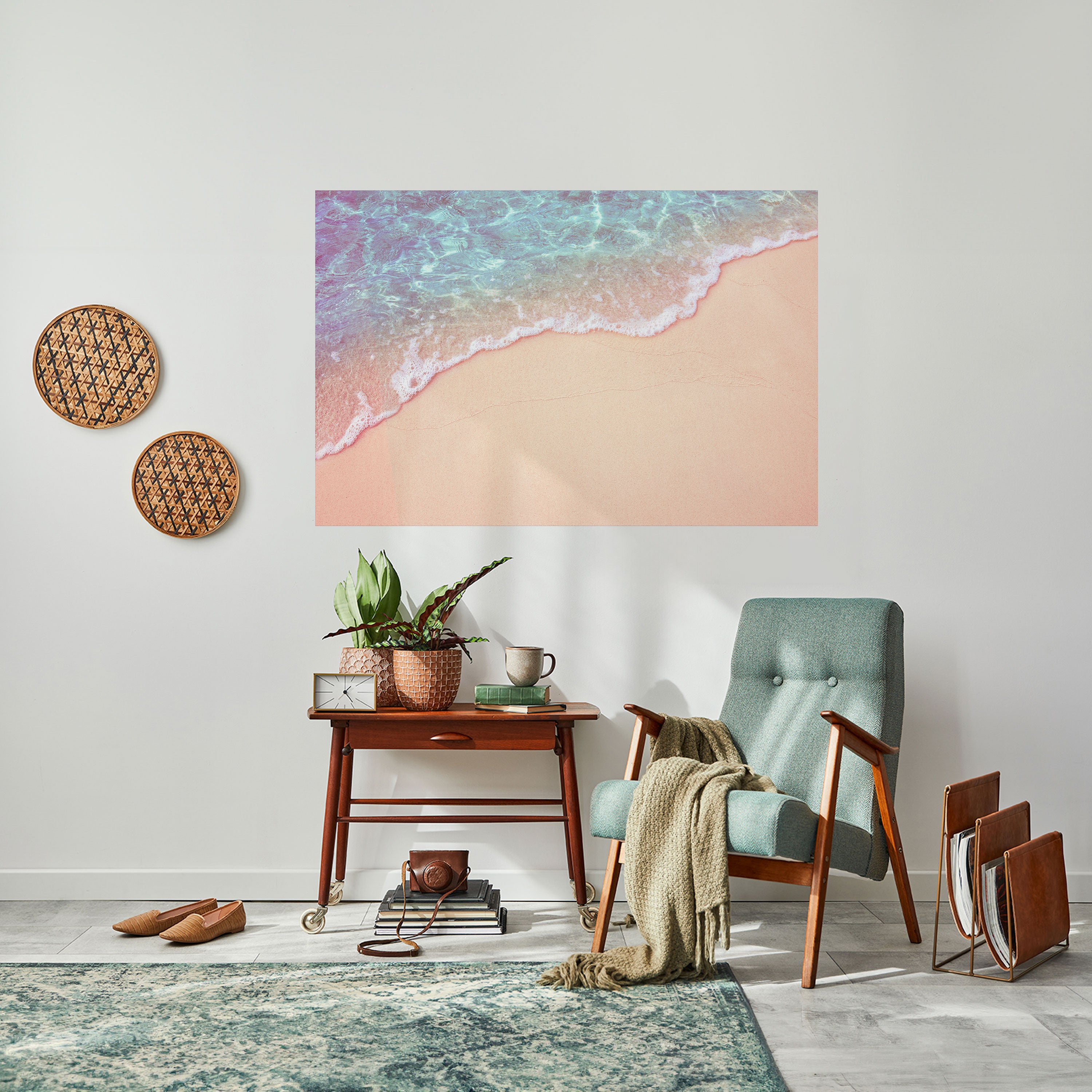 DREAMY SANDSCAPE HUES Naklejka/Plakat poziomy