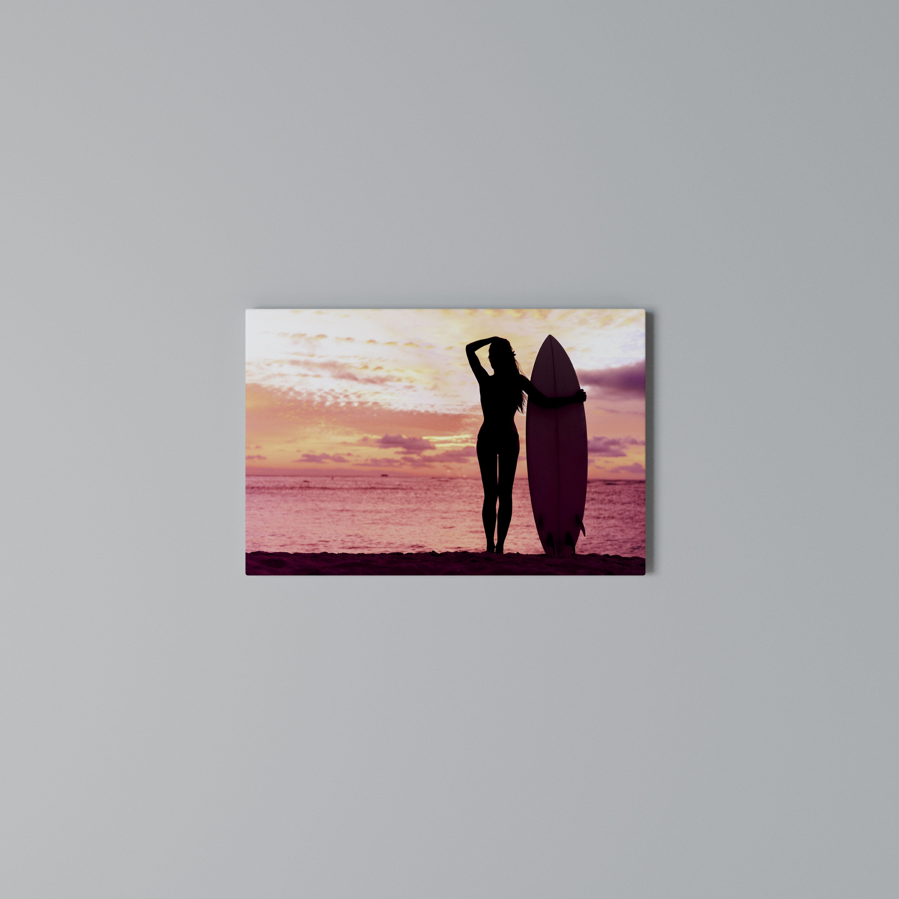 SUNSET SURF SPIRIT Poziomy obraz na płótnie