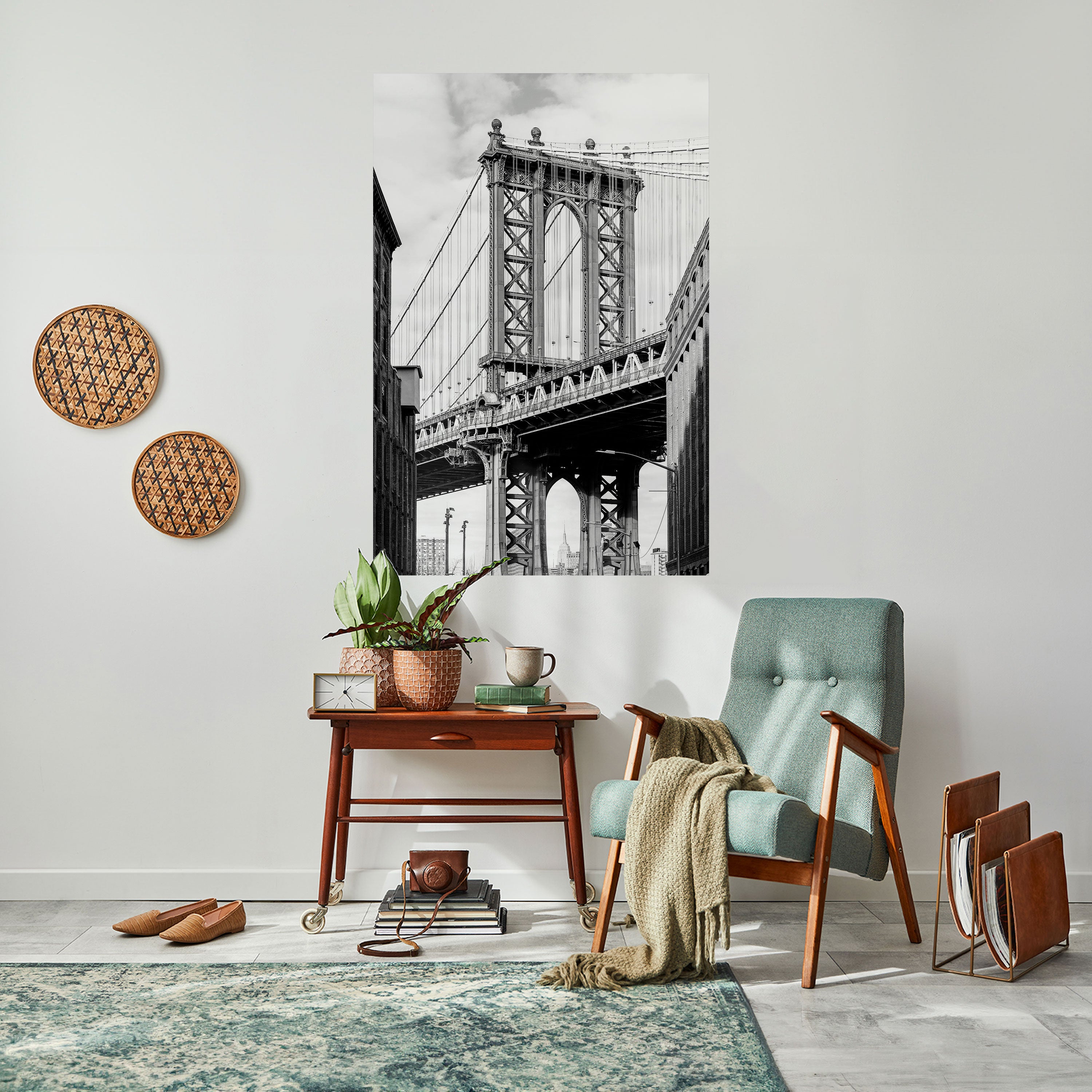 BRIDGE OF TIME Naklejka/Plakat pionowy