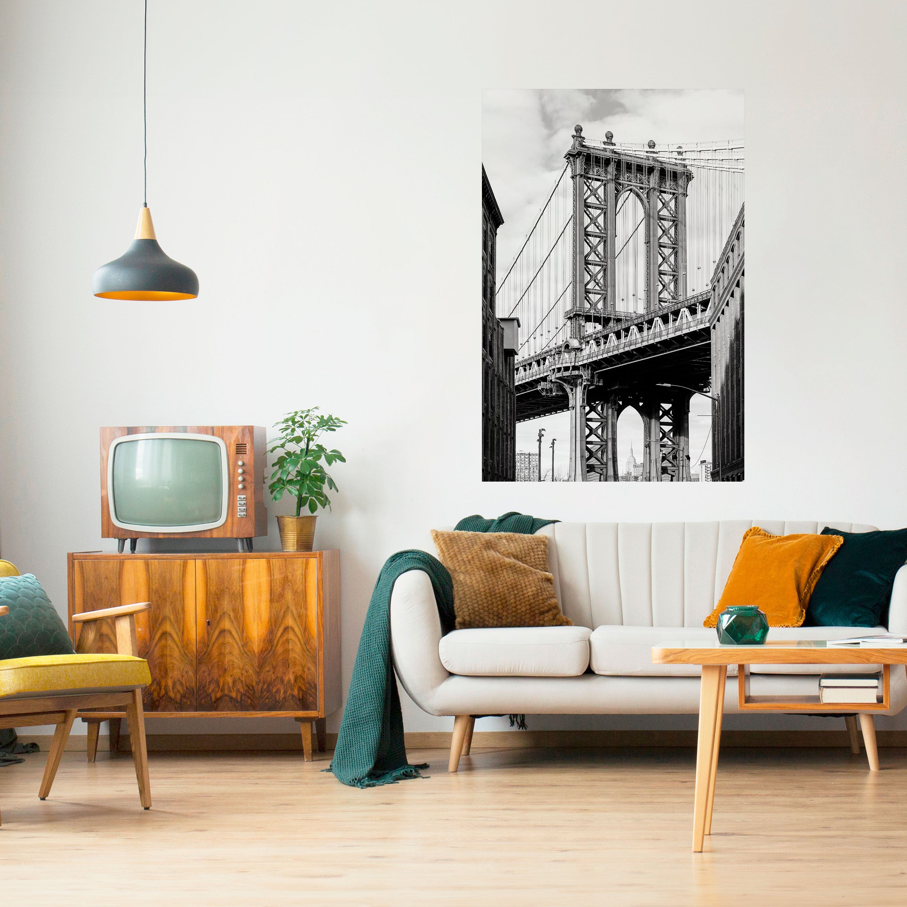 BRIDGE OF TIME Naklejka/Plakat pionowy