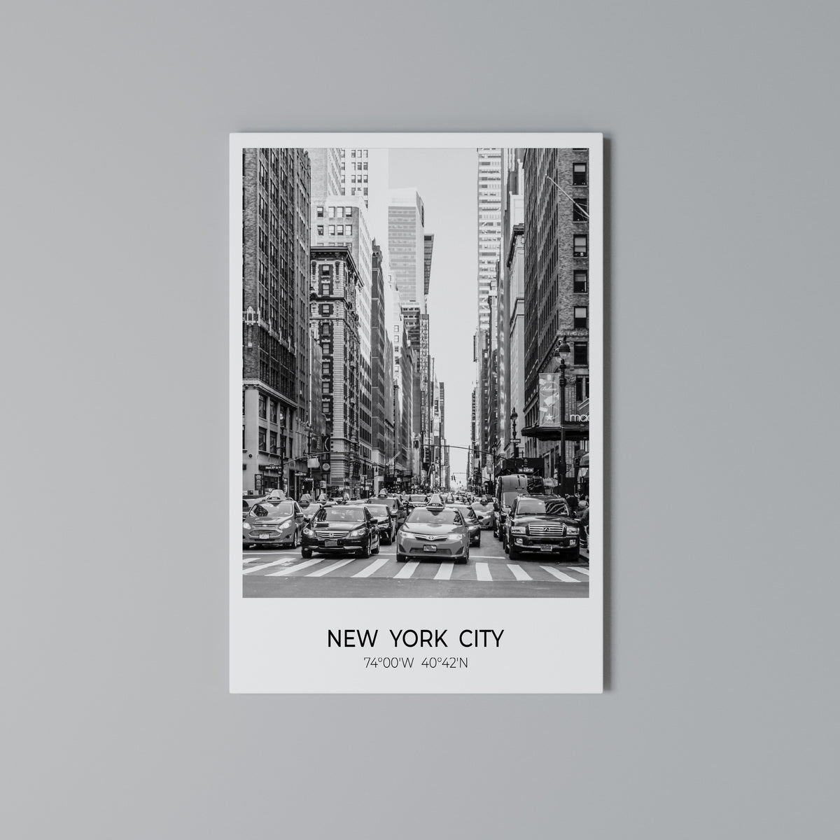 TIMELESS NEW YORK VIBES Pionowy obraz na płótnie