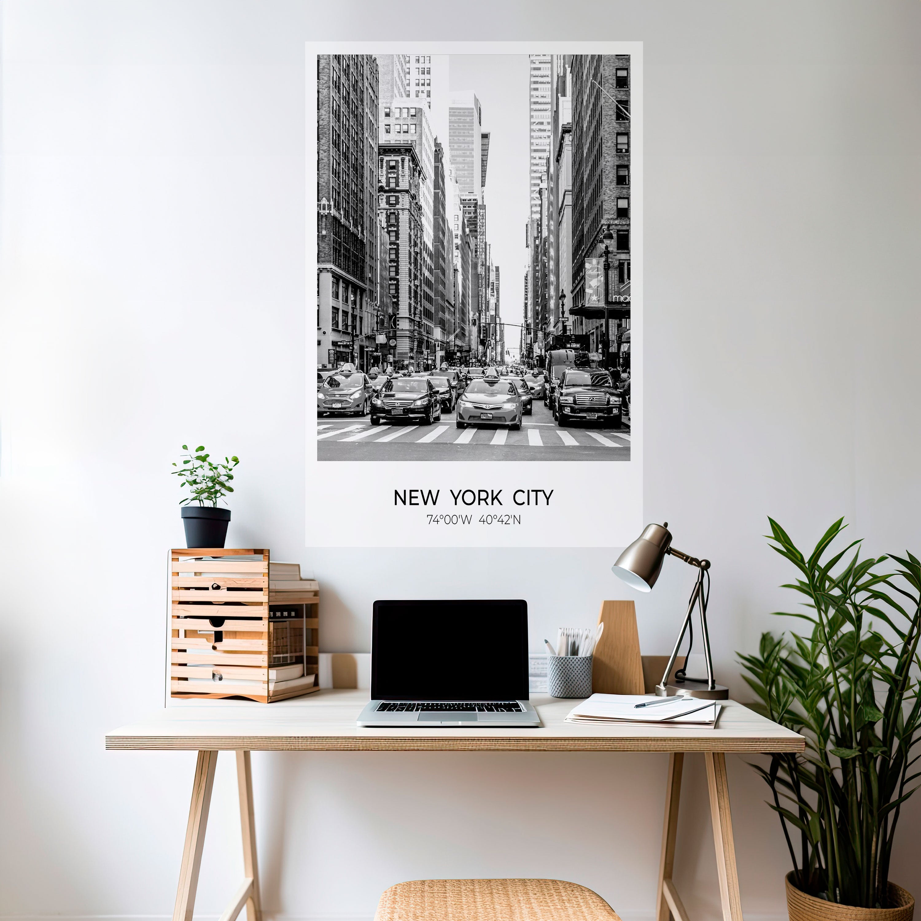 TIMELESS NEW YORK VIBES Naklejka/Plakat pionowy