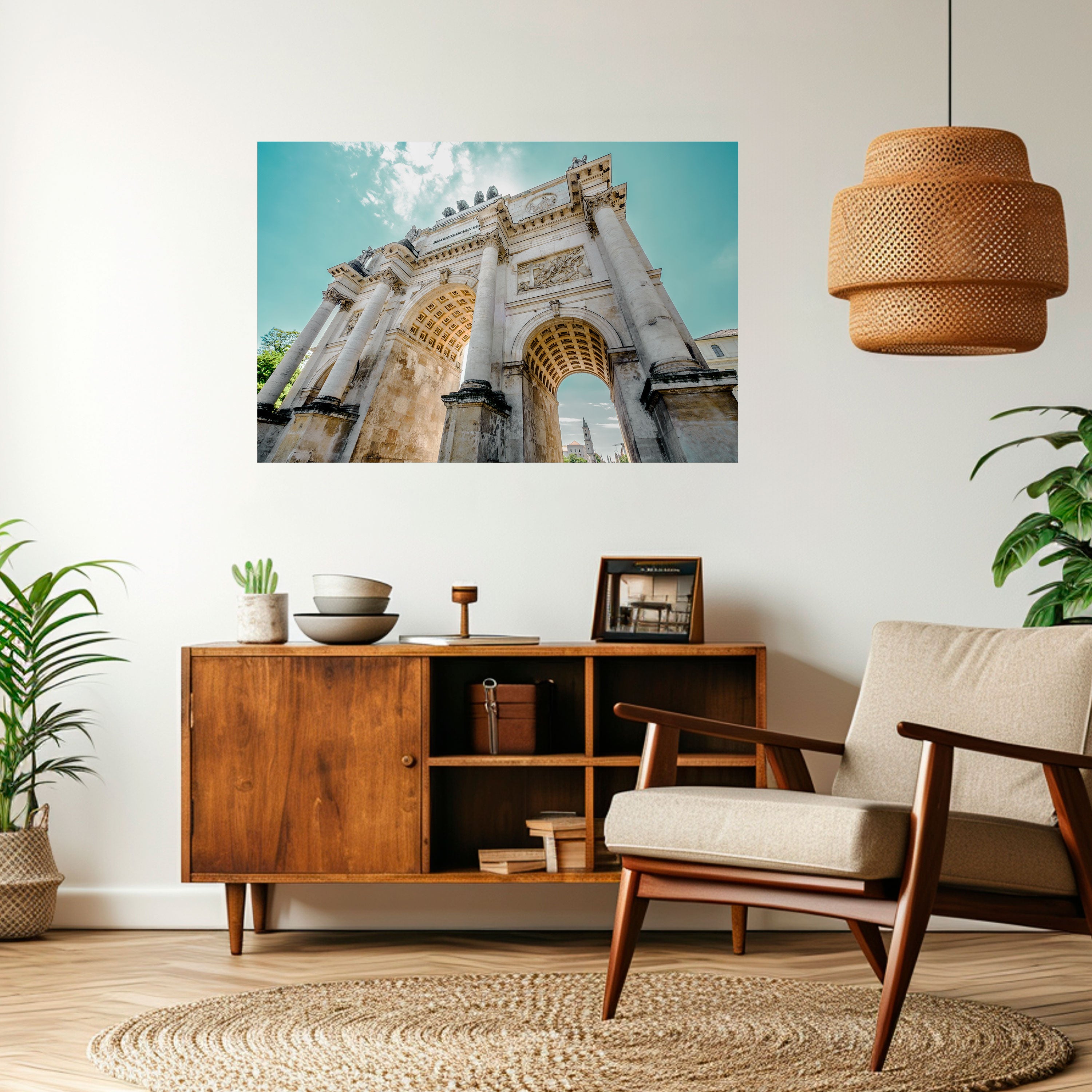 ARCHITECTURAL ELEGANCE Naklejka/Plakat poziomy