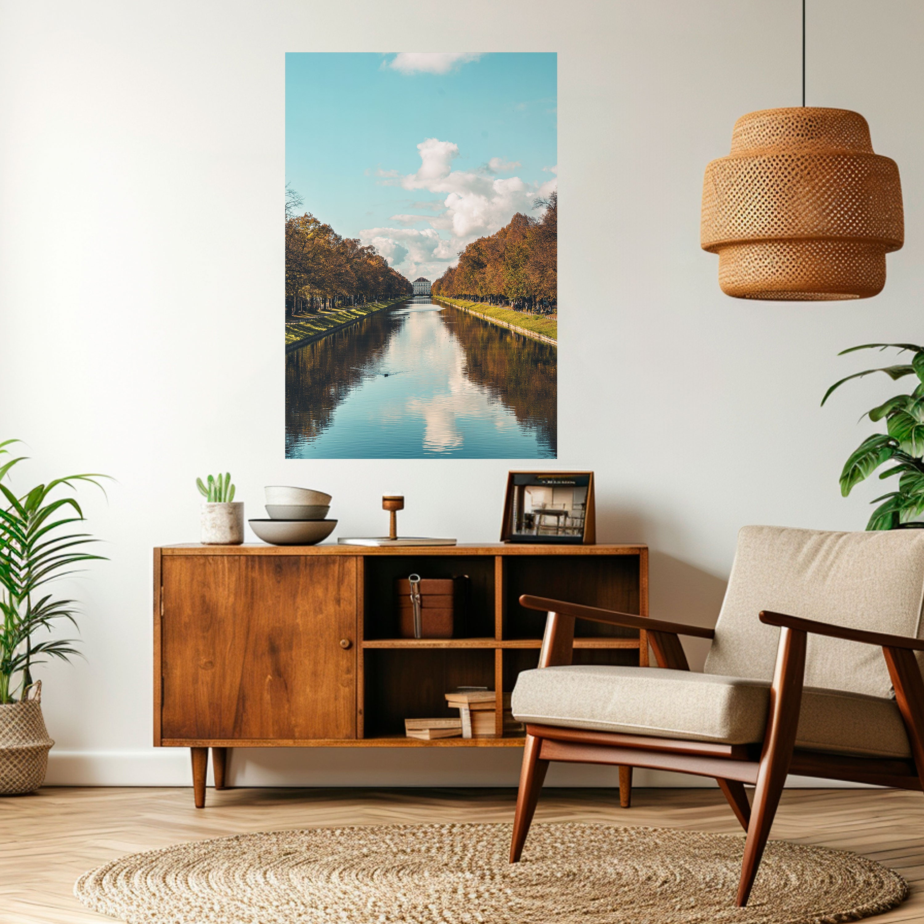 HARMONY IN STILLNESS Naklejka/Plakat pionowy