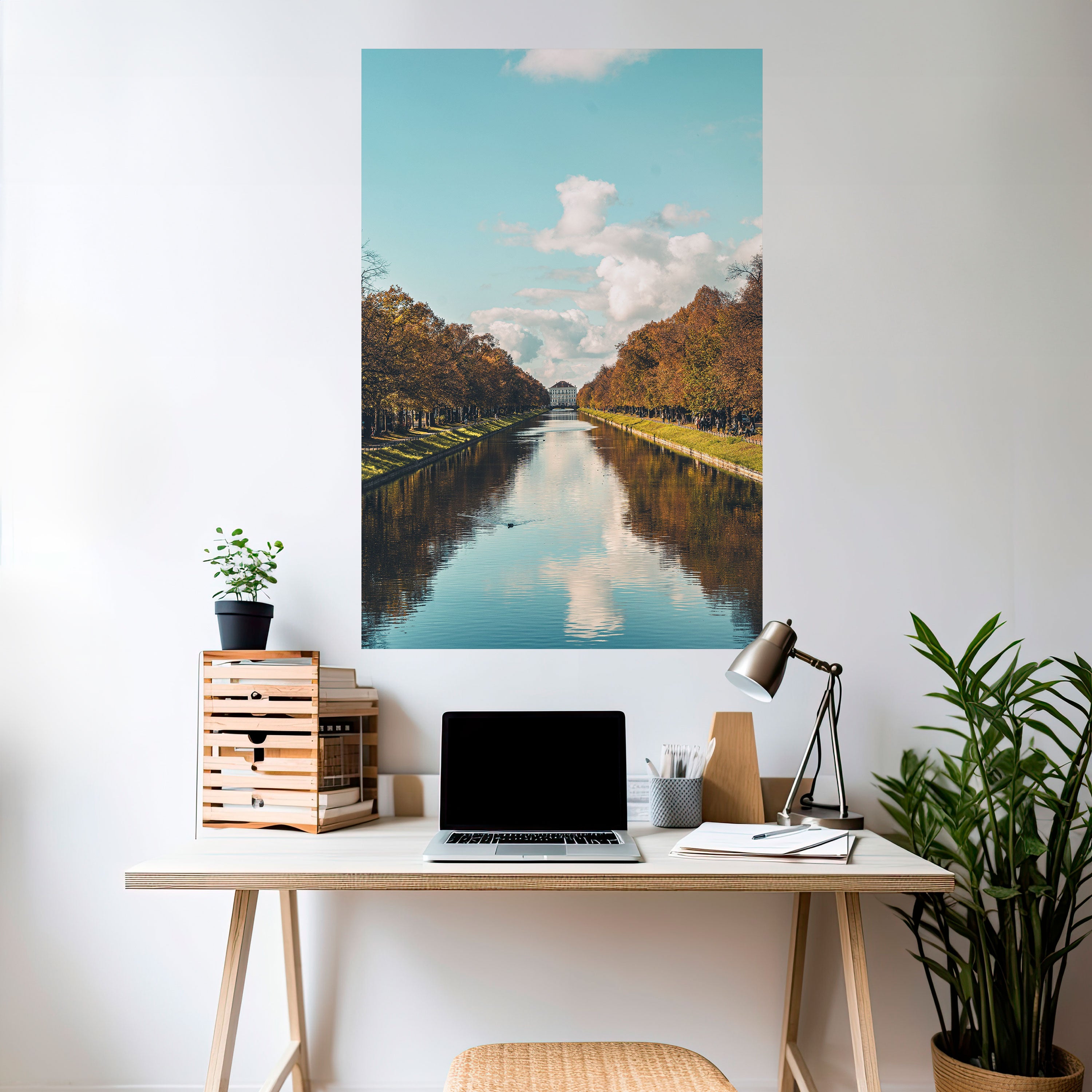 HARMONY IN STILLNESS Naklejka/Plakat pionowy