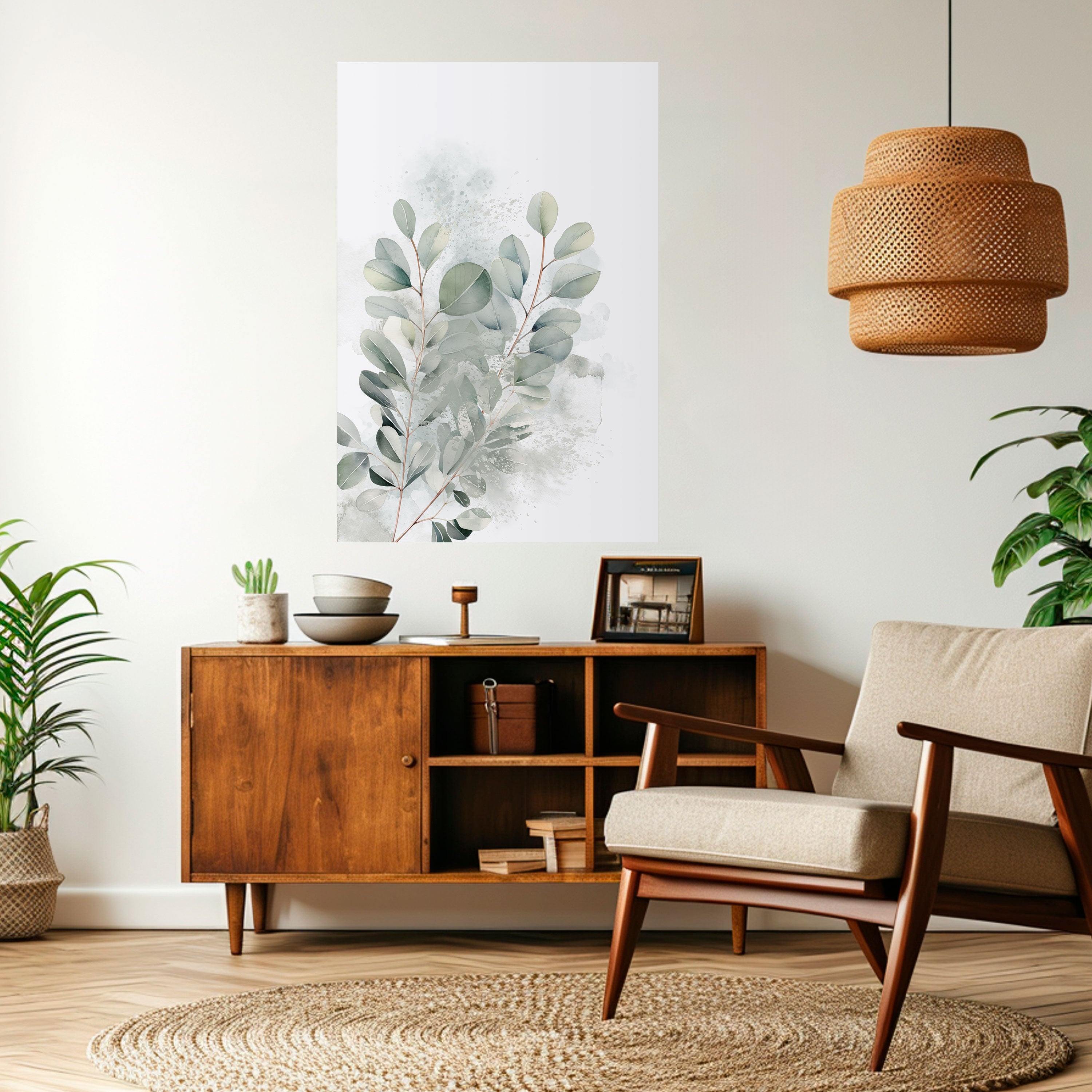 DELIGHTFUL EUCALYPTUS Naklejka/Plakat pionowy