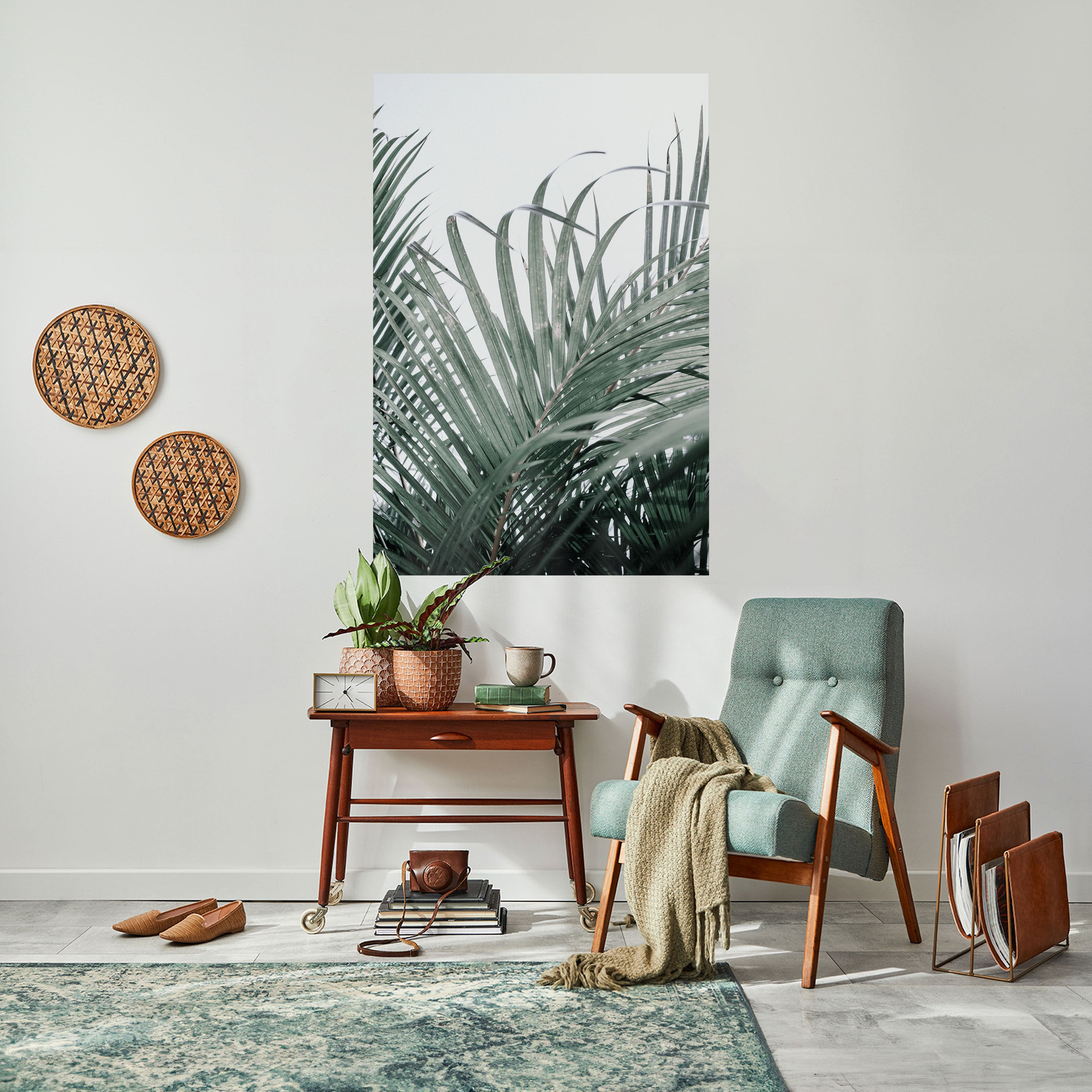 PALM WHISPERS Naklejka/Plakat pionowy