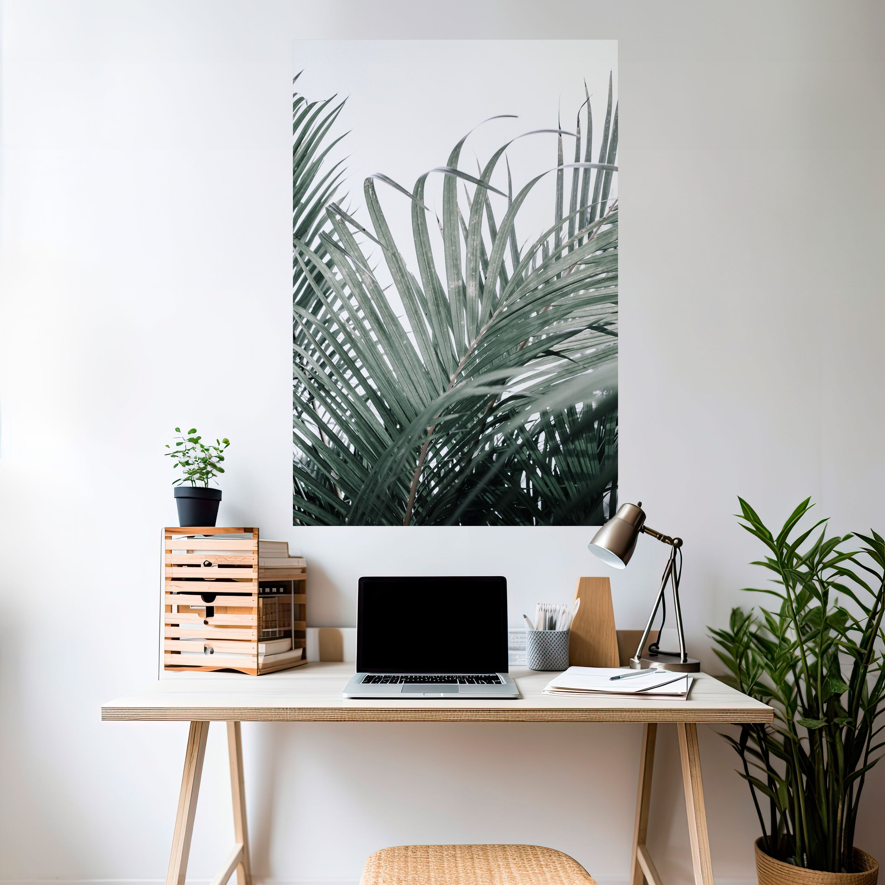 PALM WHISPERS Naklejka/Plakat pionowy
