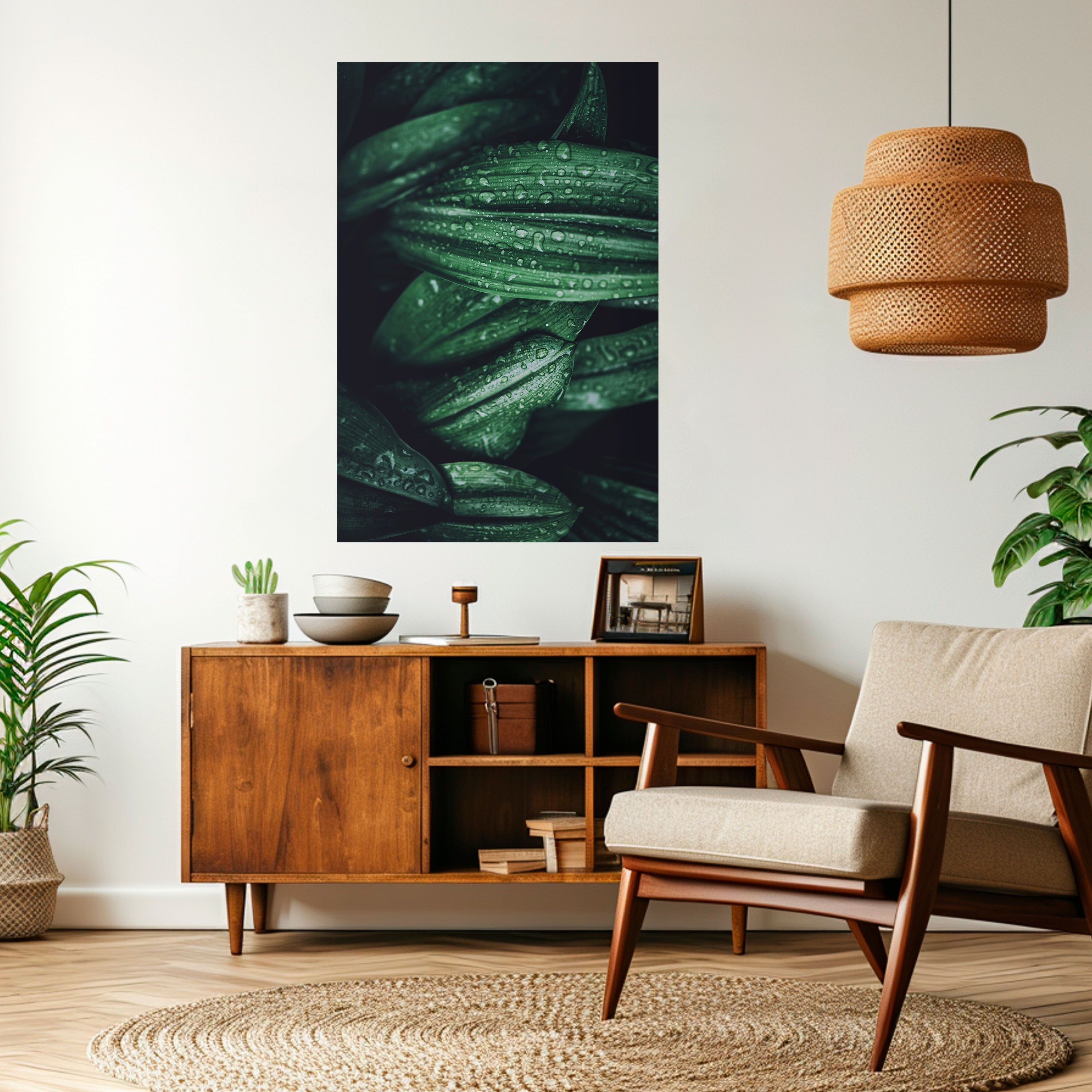LUSH DROPLET DANCE Naklejka/Plakat pionowy