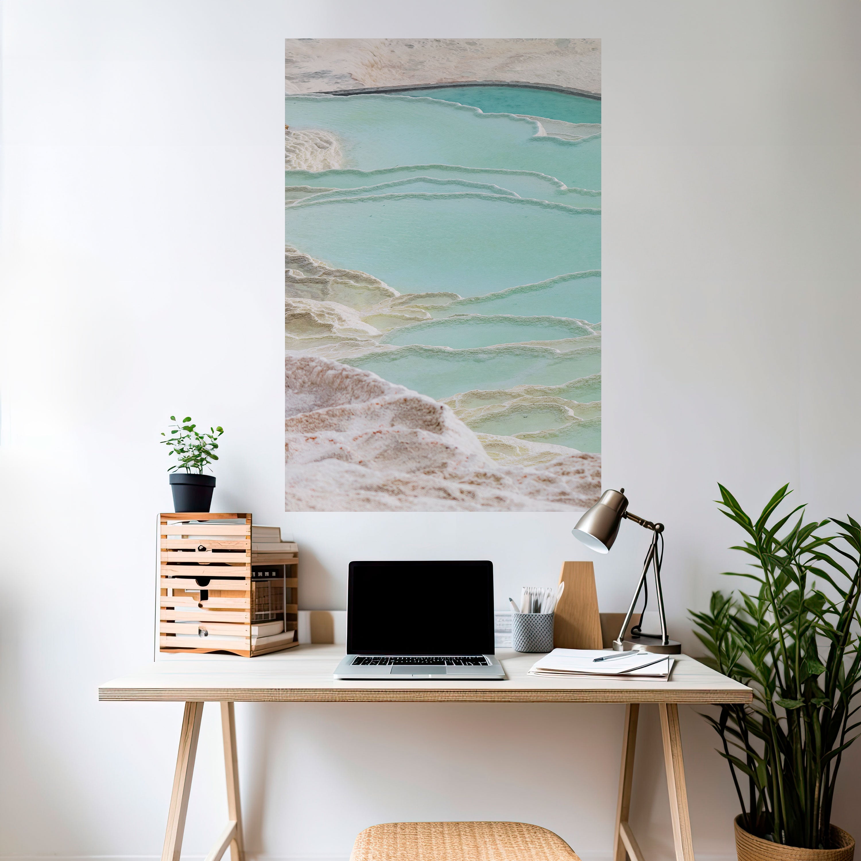 AQUAMARINE WHISPERS Naklejka/Plakat pionowy