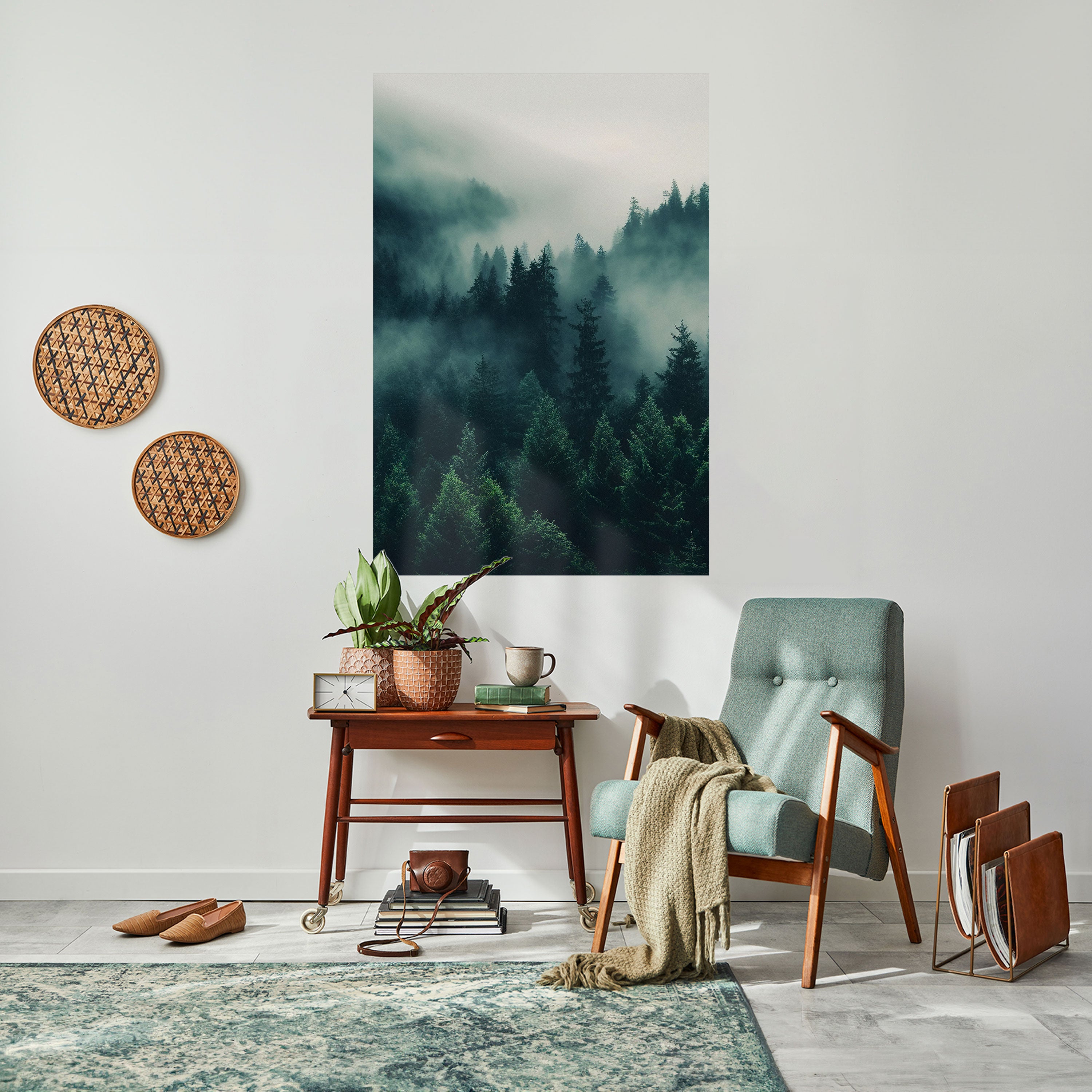 MYSTICAL FOREST WHISPERS Naklejka/Plakat pionowy