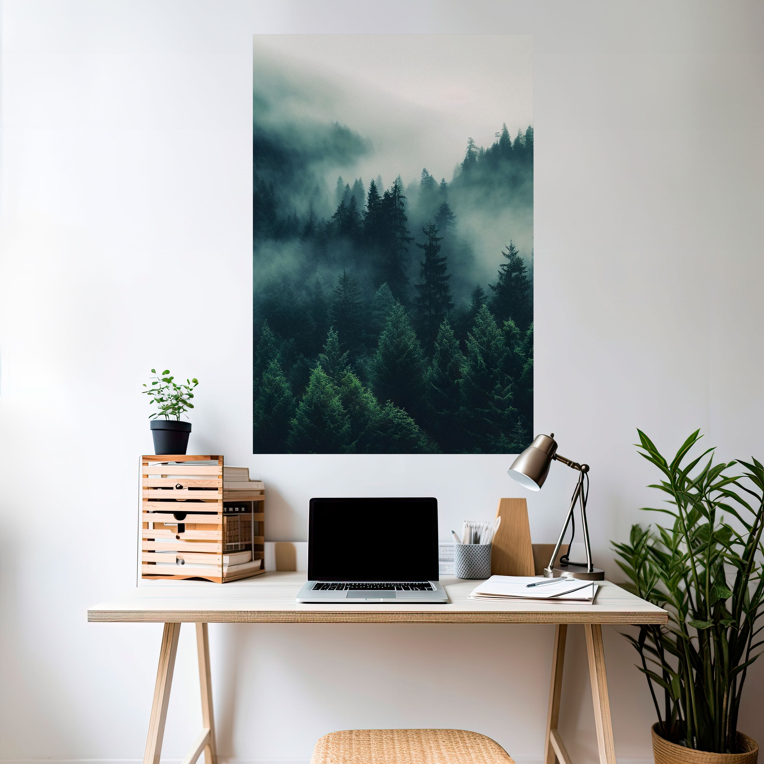 MYSTICAL FOREST WHISPERS Naklejka/Plakat pionowy