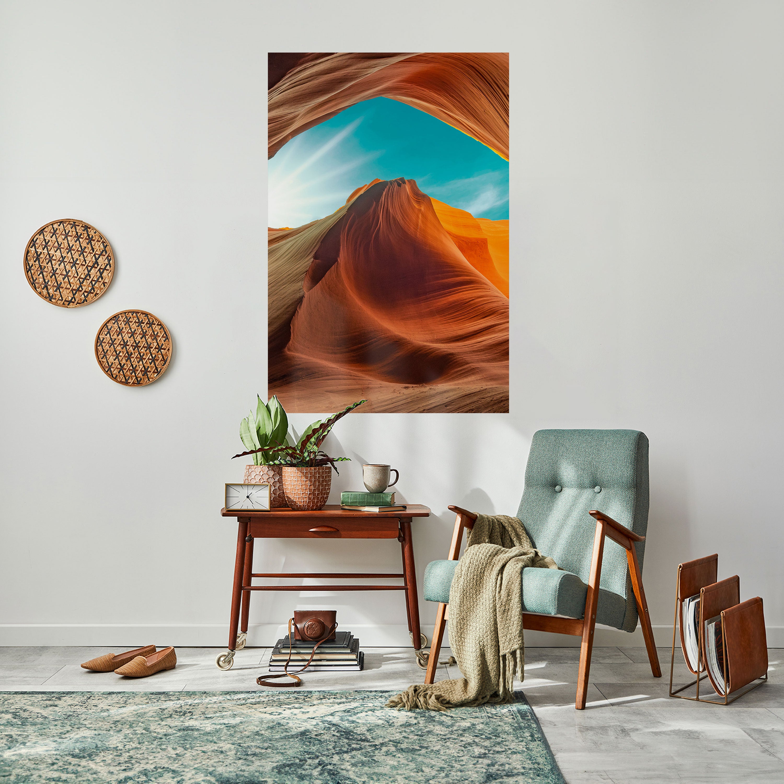THE CANYON'S WHISPER Naklejka/Plakat pionowy
