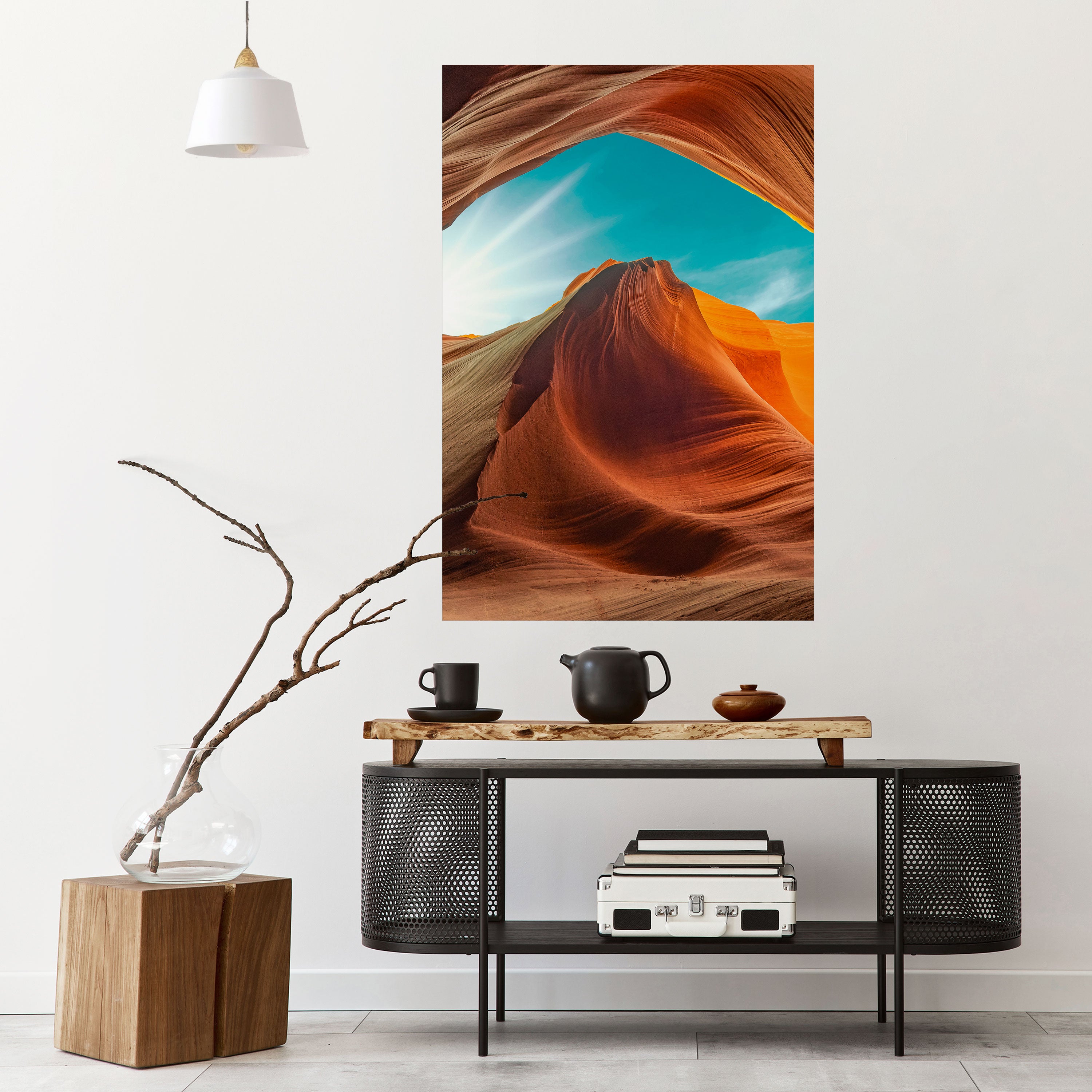 THE CANYON'S WHISPER Naklejka/Plakat pionowy
