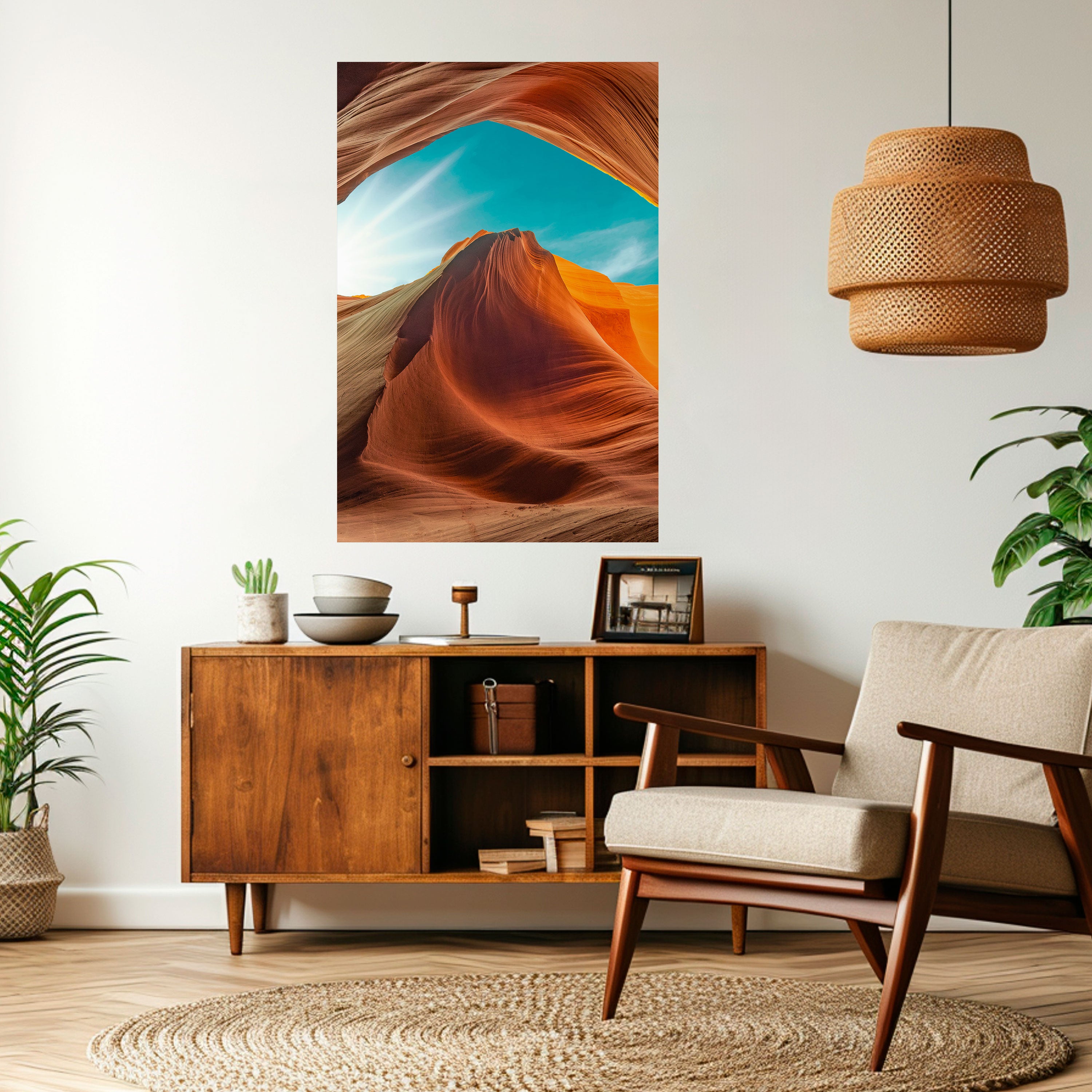 THE CANYON'S WHISPER Naklejka/Plakat pionowy