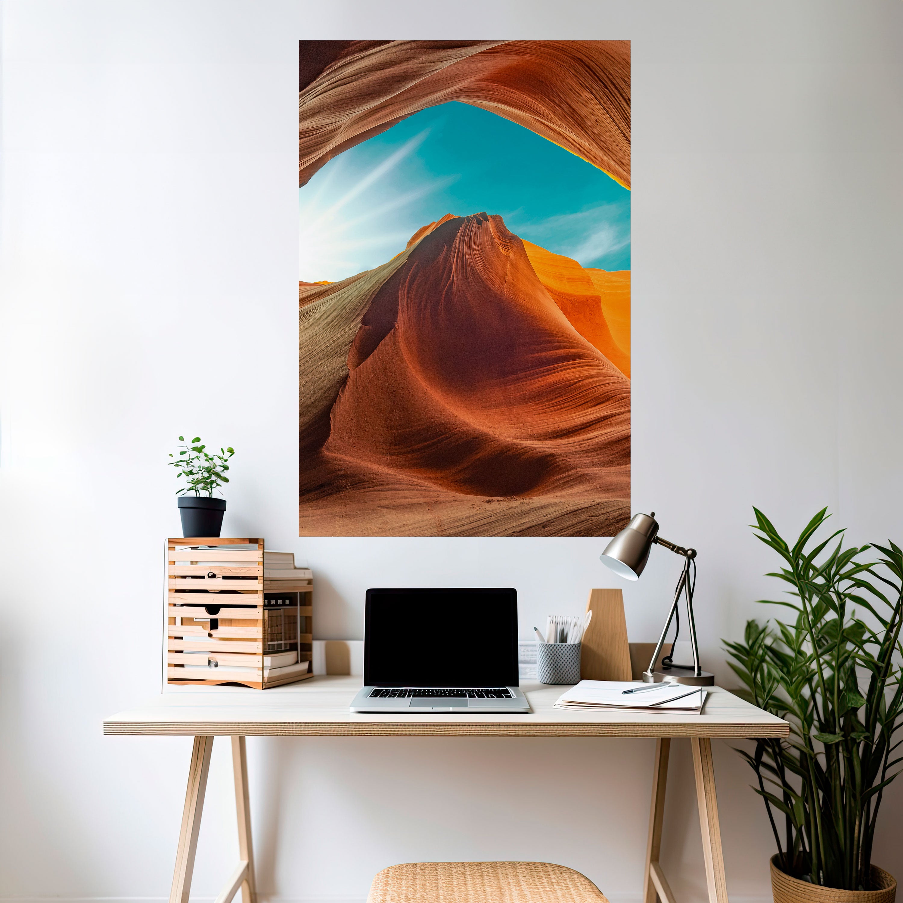 THE CANYON'S WHISPER Naklejka/Plakat pionowy