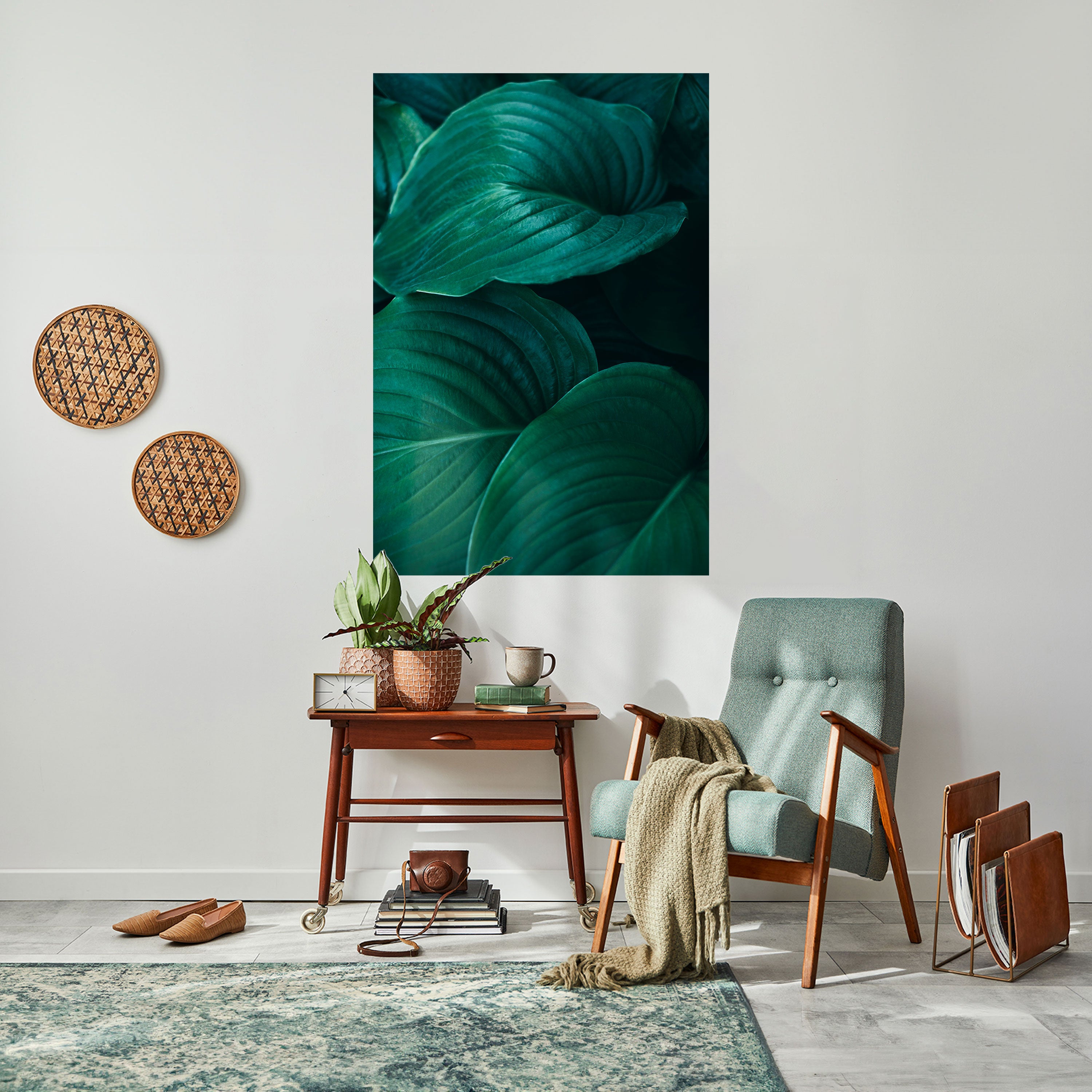 SUBTLE BOTANICAL HUES Naklejka/Plakat pionowy