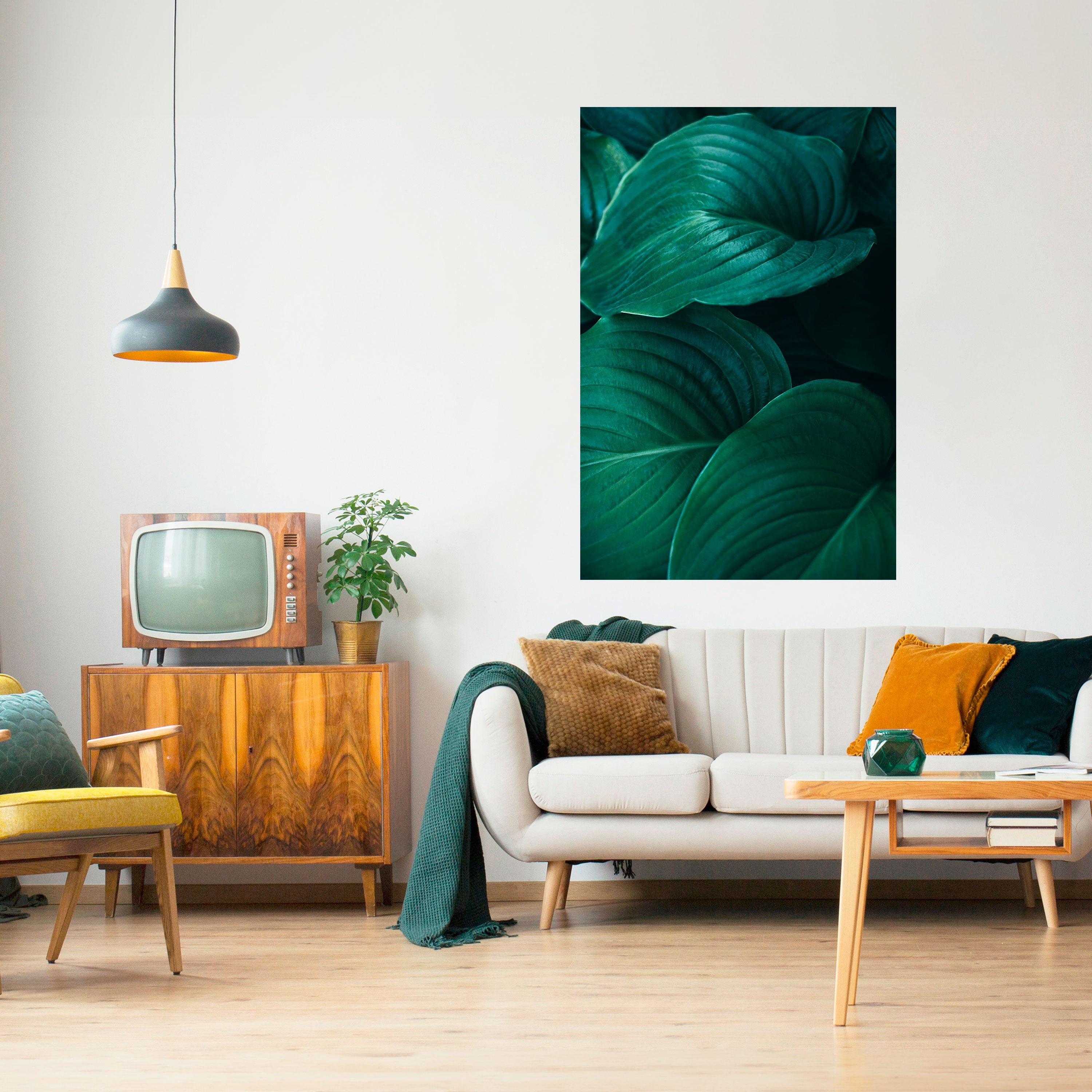 SUBTLE BOTANICAL HUES Naklejka/Plakat pionowy
