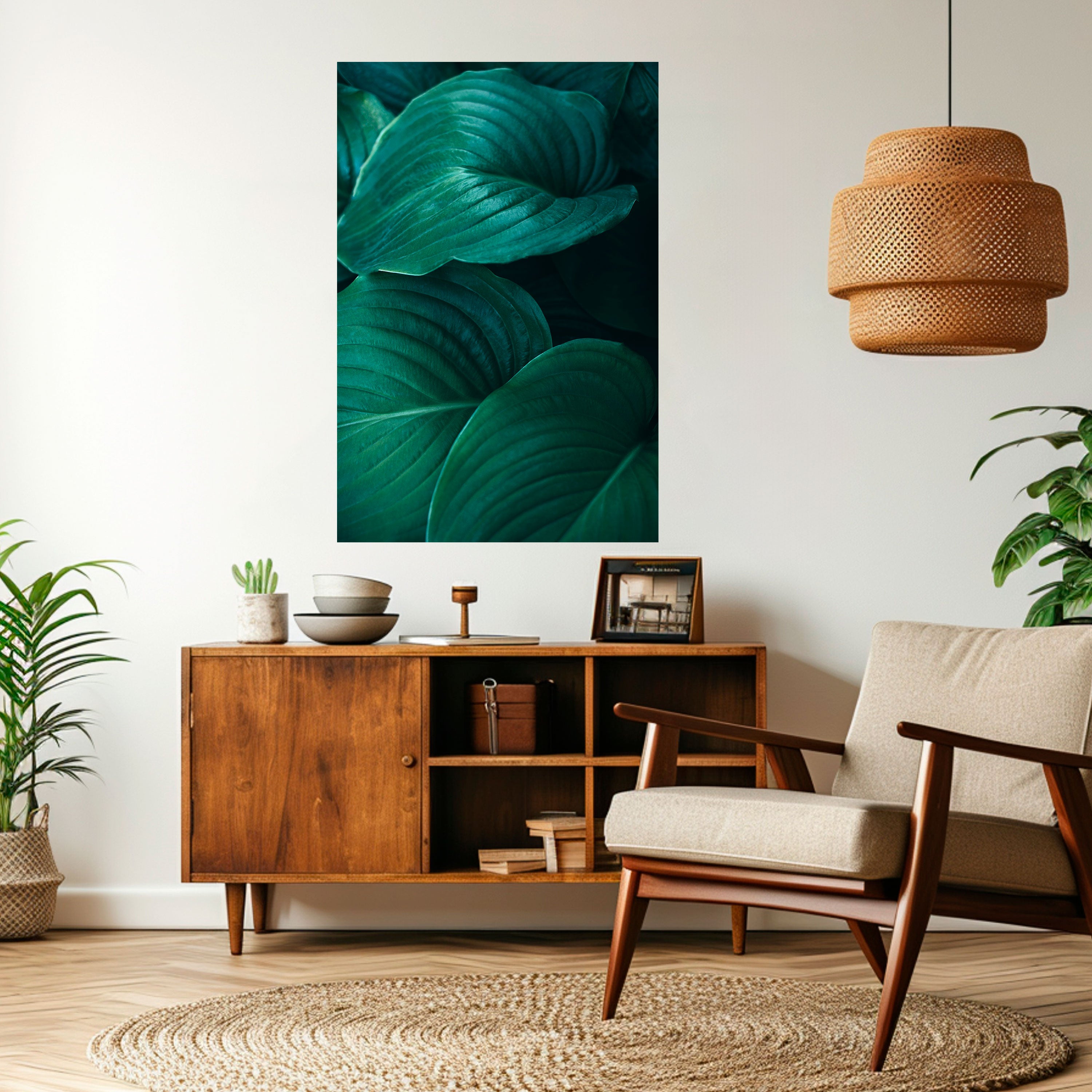 SUBTLE BOTANICAL HUES Naklejka/Plakat pionowy