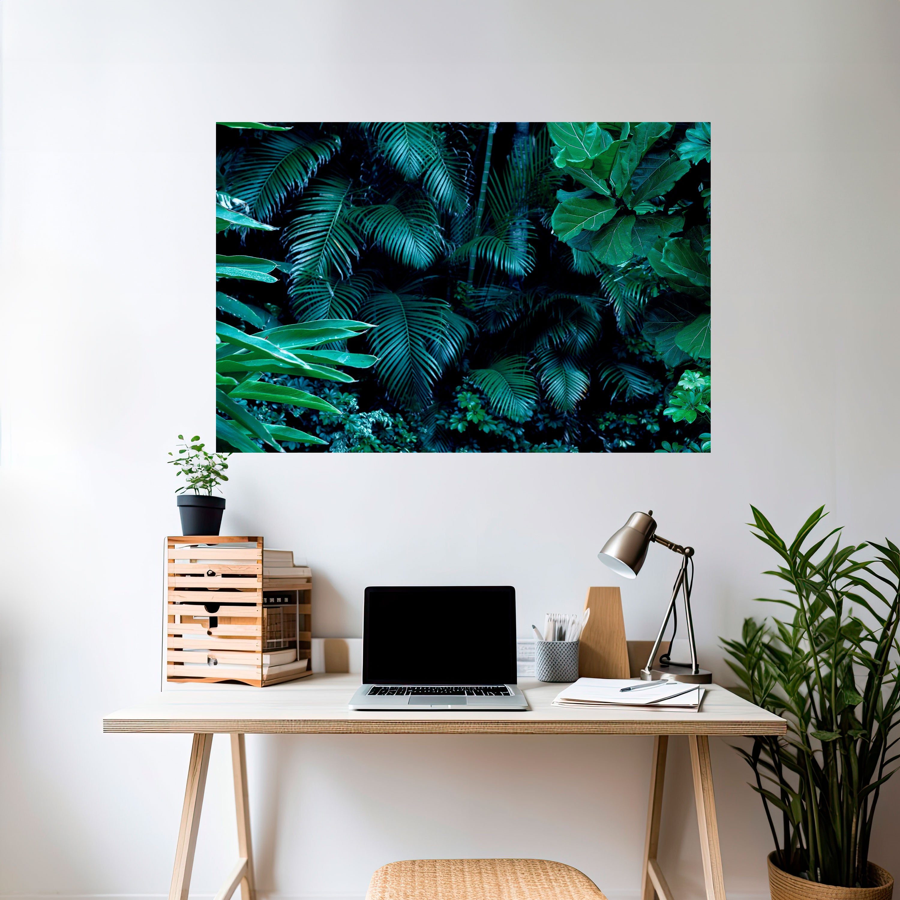 DEEP JUNGLE SERENADE Naklejka/Plakat poziomy