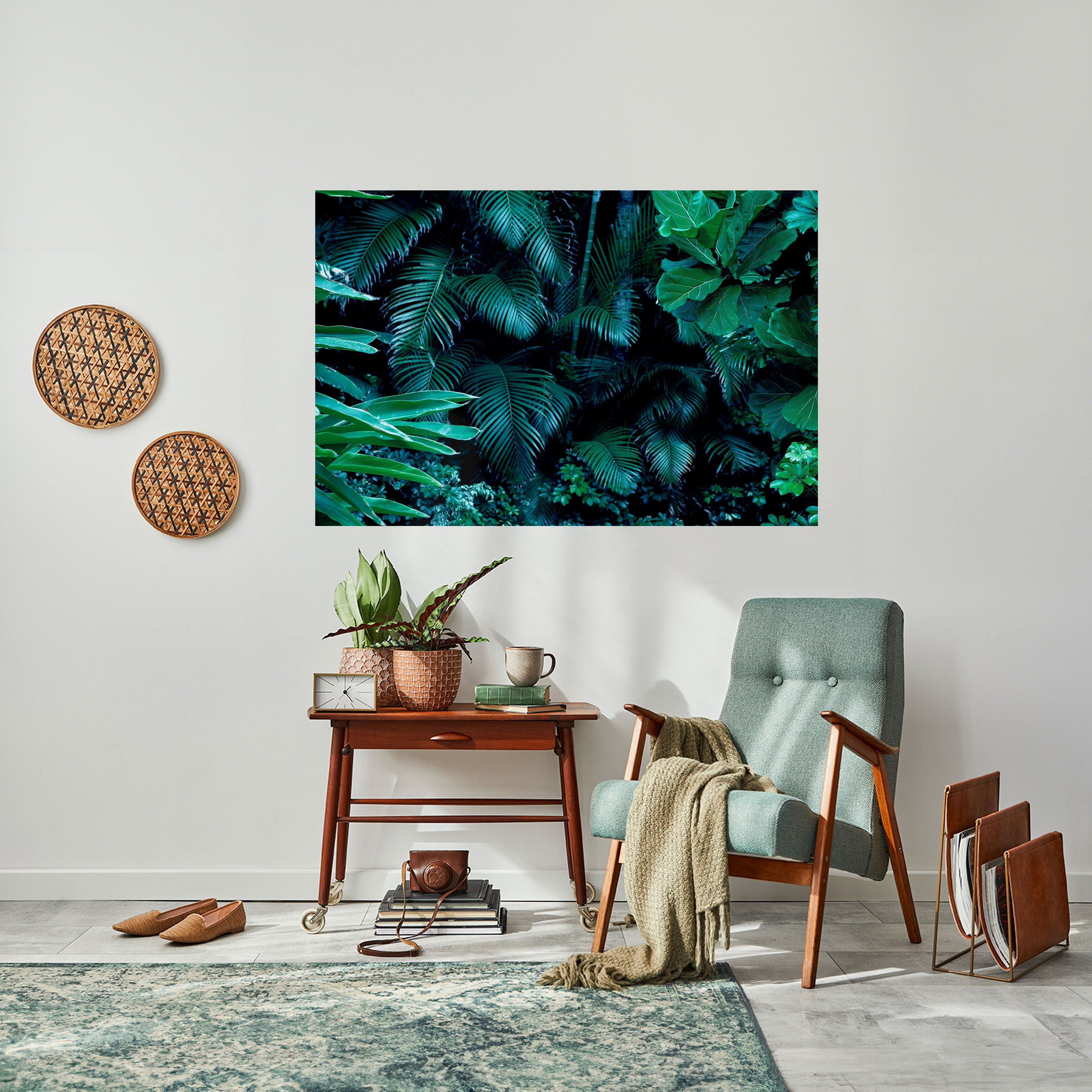 DEEP JUNGLE SERENADE Naklejka/Plakat poziomy