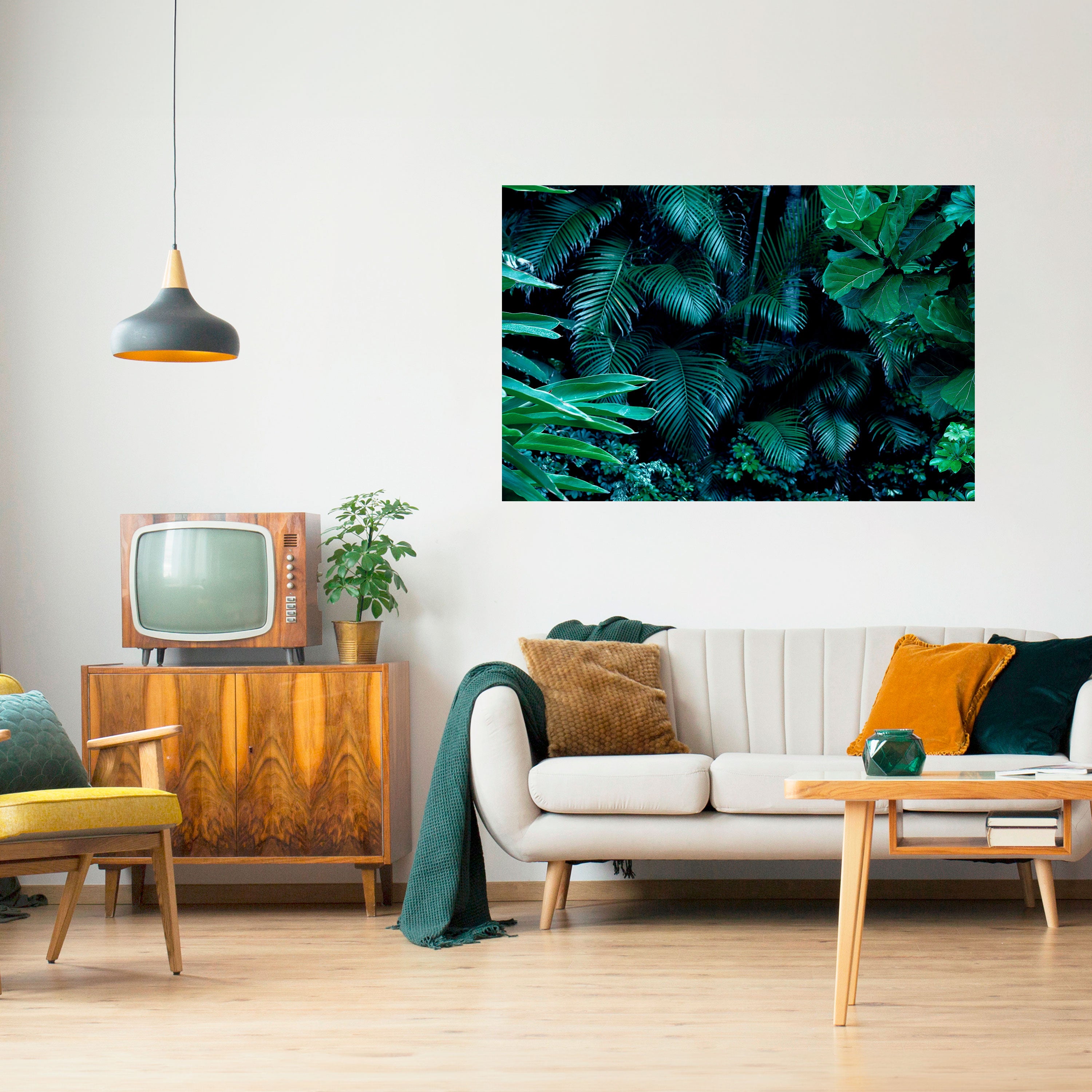 DEEP JUNGLE SERENADE Naklejka/Plakat poziomy