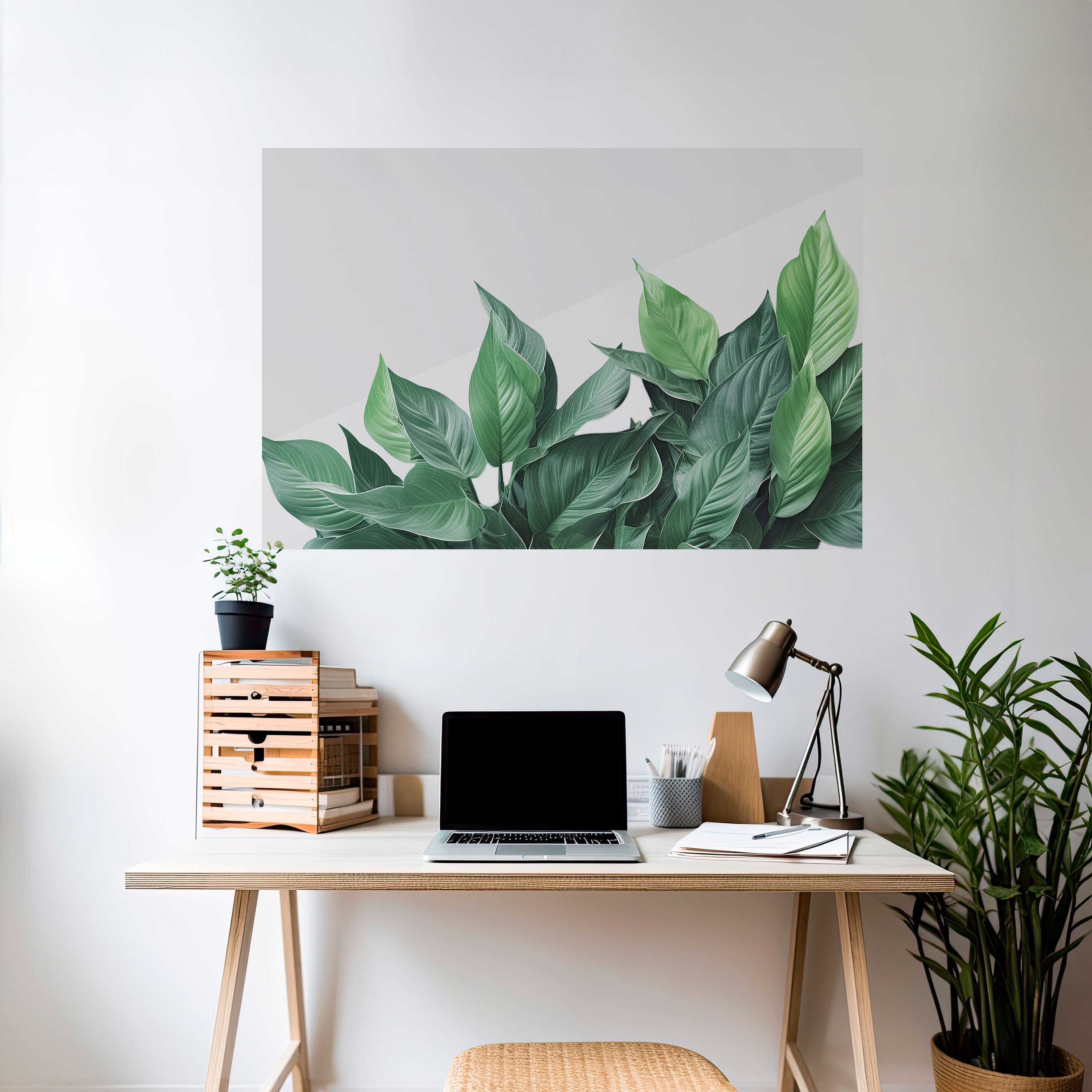 LUSH LEAFY WHIMSY Naklejka/Plakat poziomy