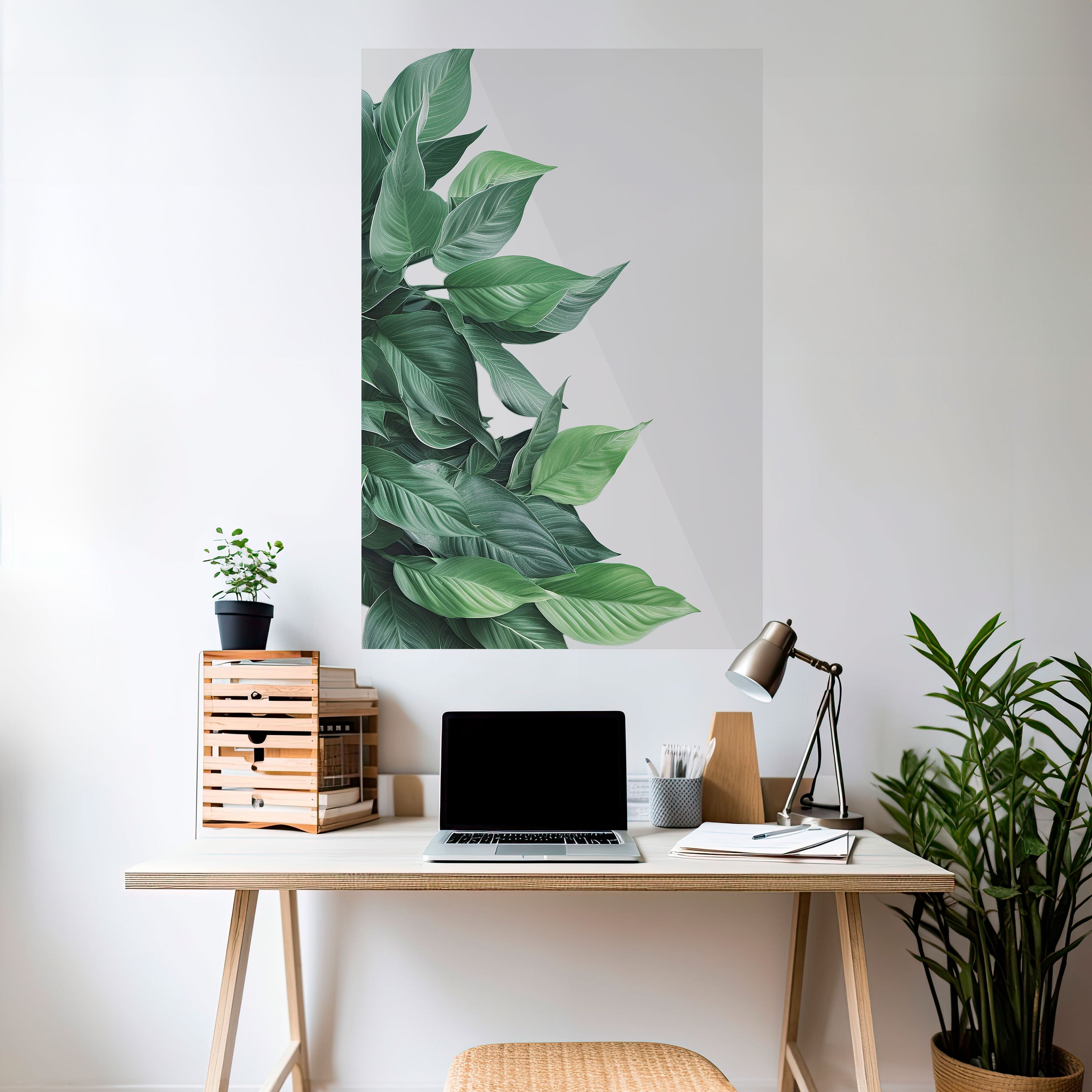 LUSH LEAFY WHIMSY Naklejka/Plakat pionowy