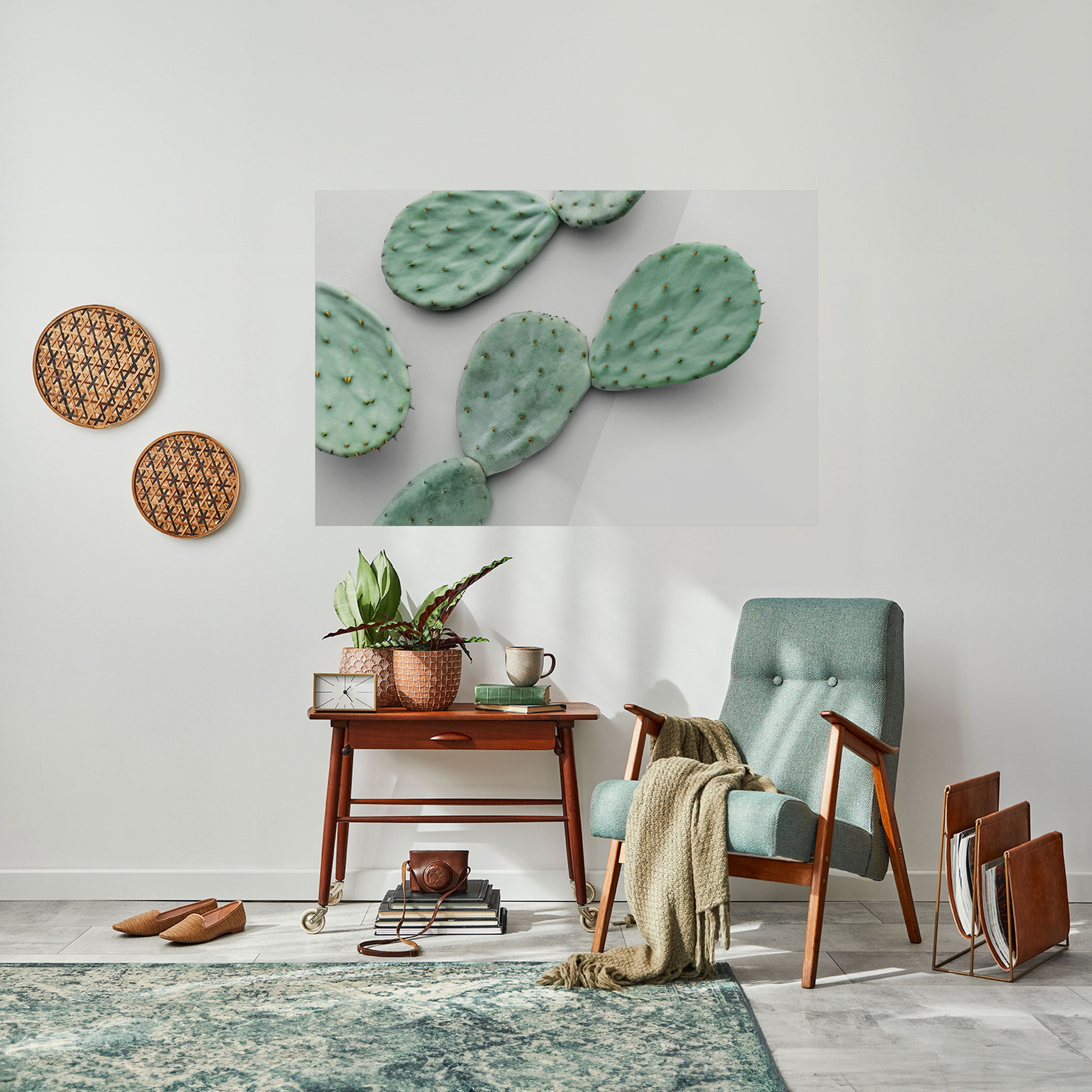 CACTUS DREAMSCAPE Naklejka/Plakat poziomy