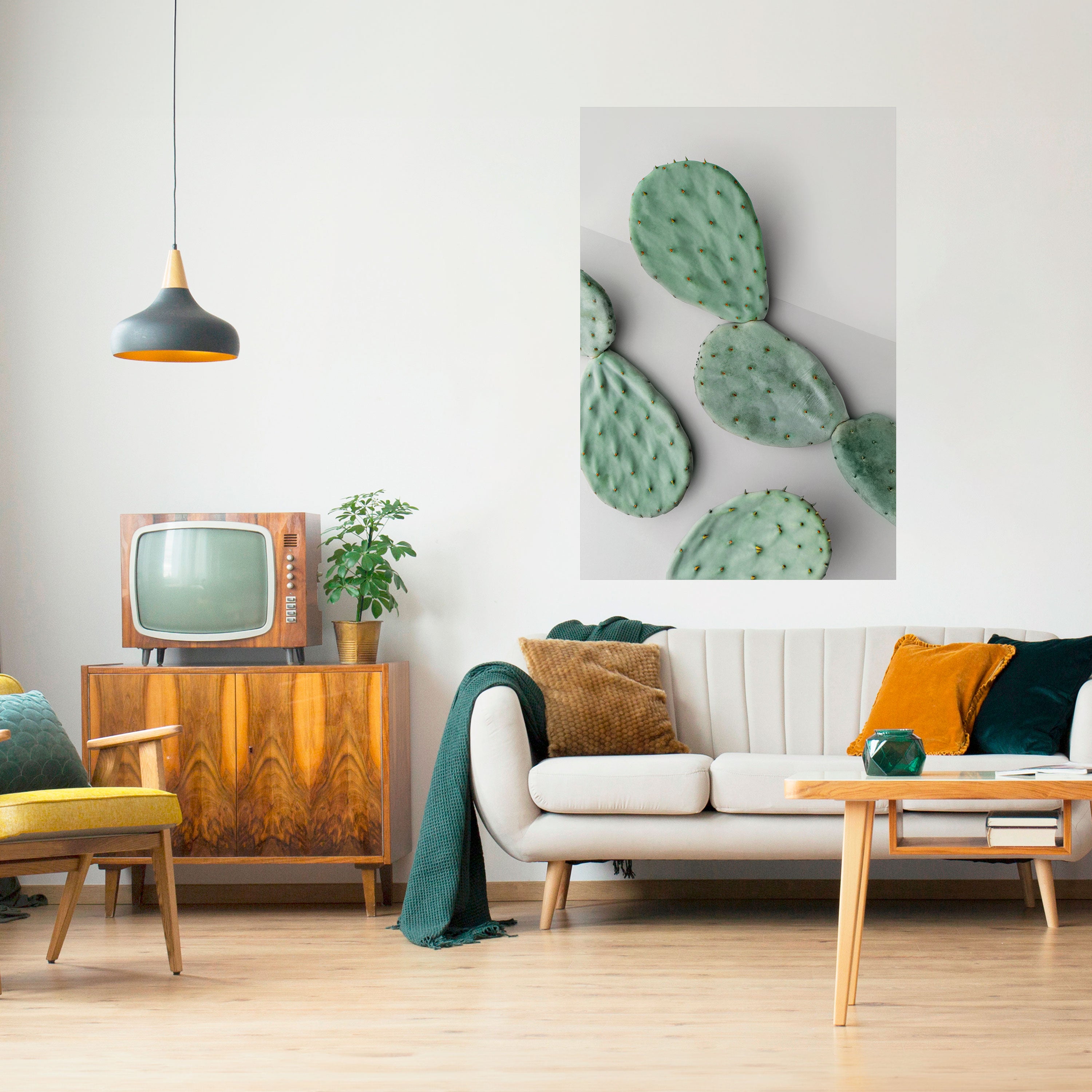 CACTUS DREAMSCAPE Naklejka/Plakat pionowy